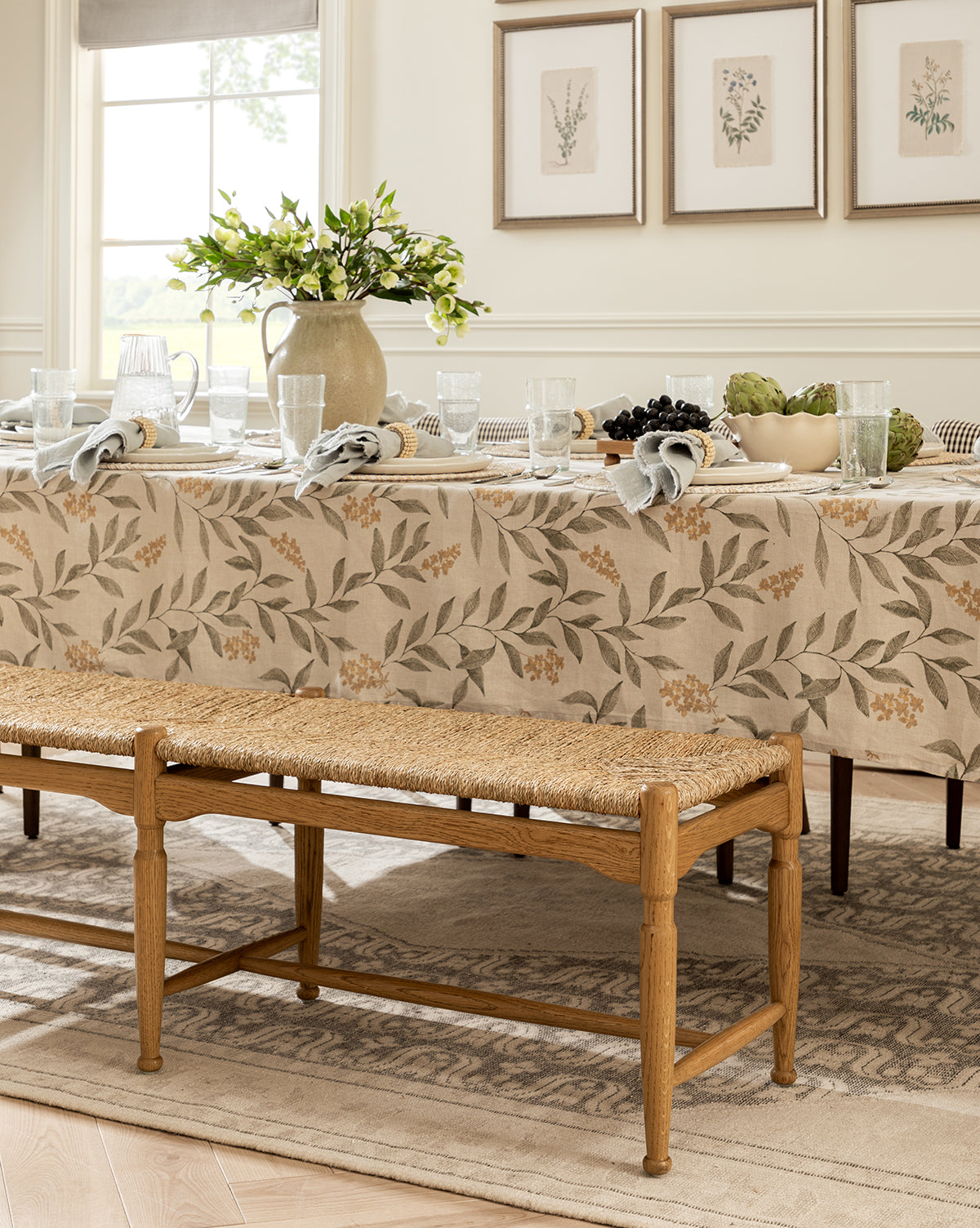 McGee & Co - Phipps Woven Bench