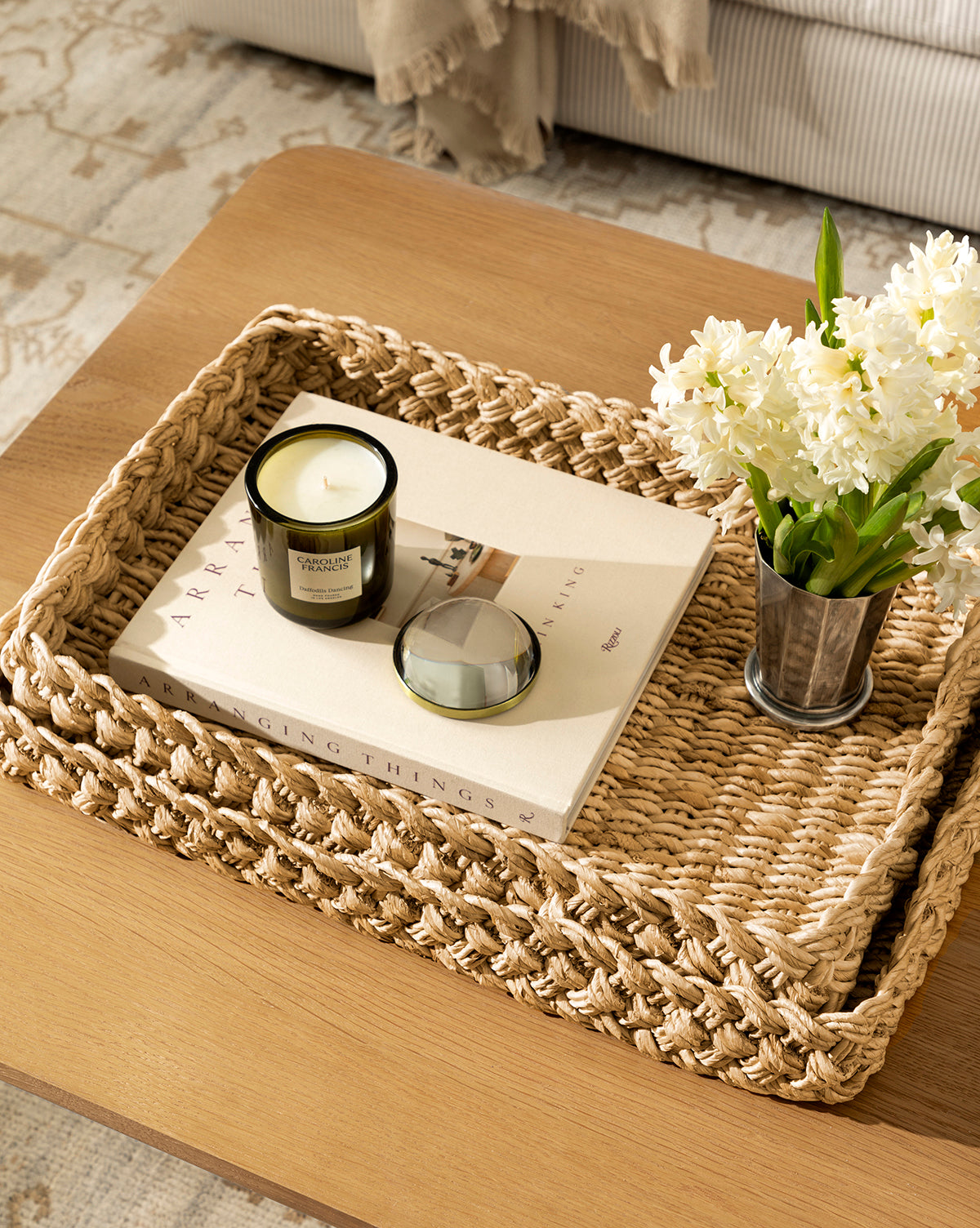 McGee & Co - Eudora Braided Trays (Set of 2)