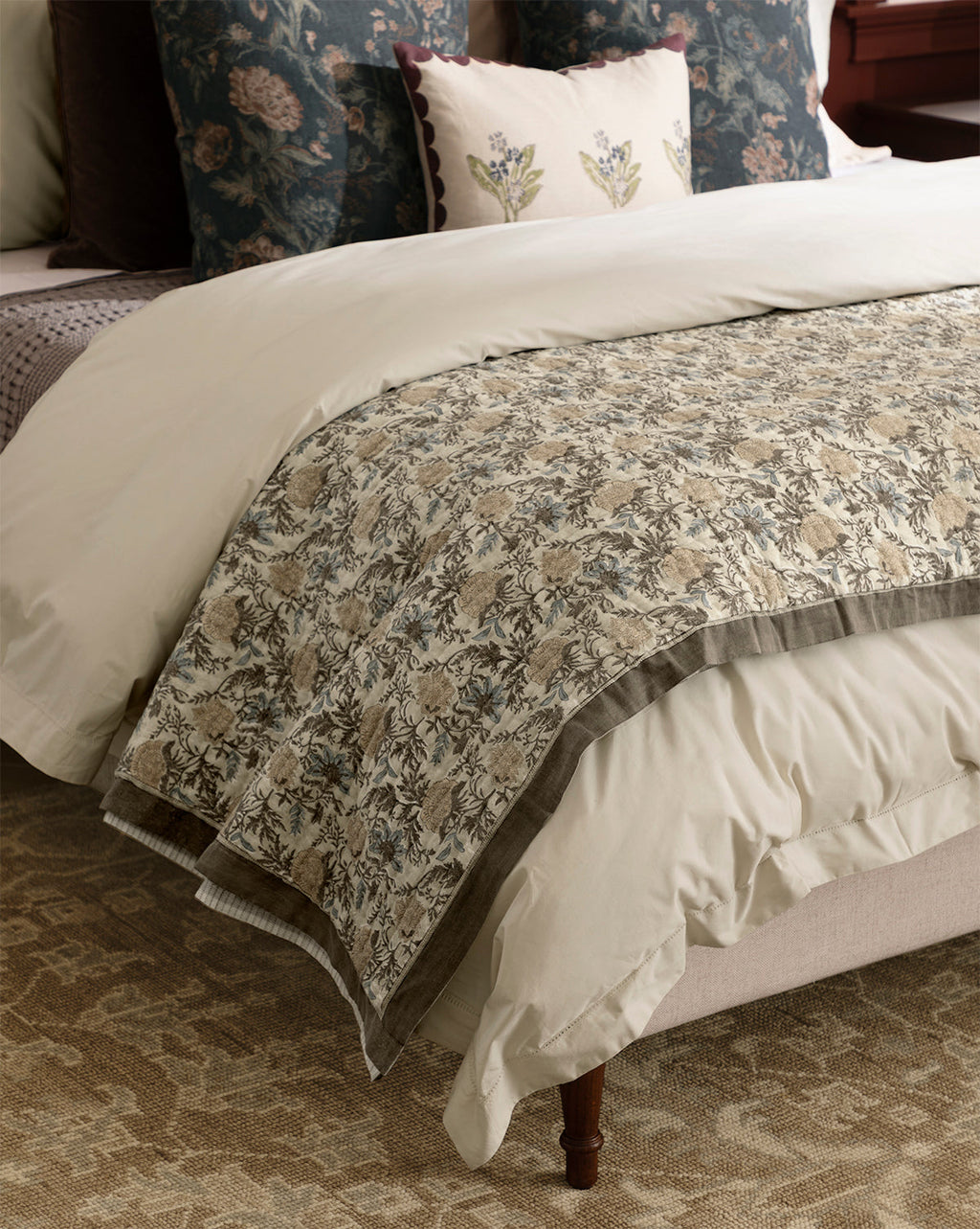 McGee & Co - Granby Percale Duvet Cover