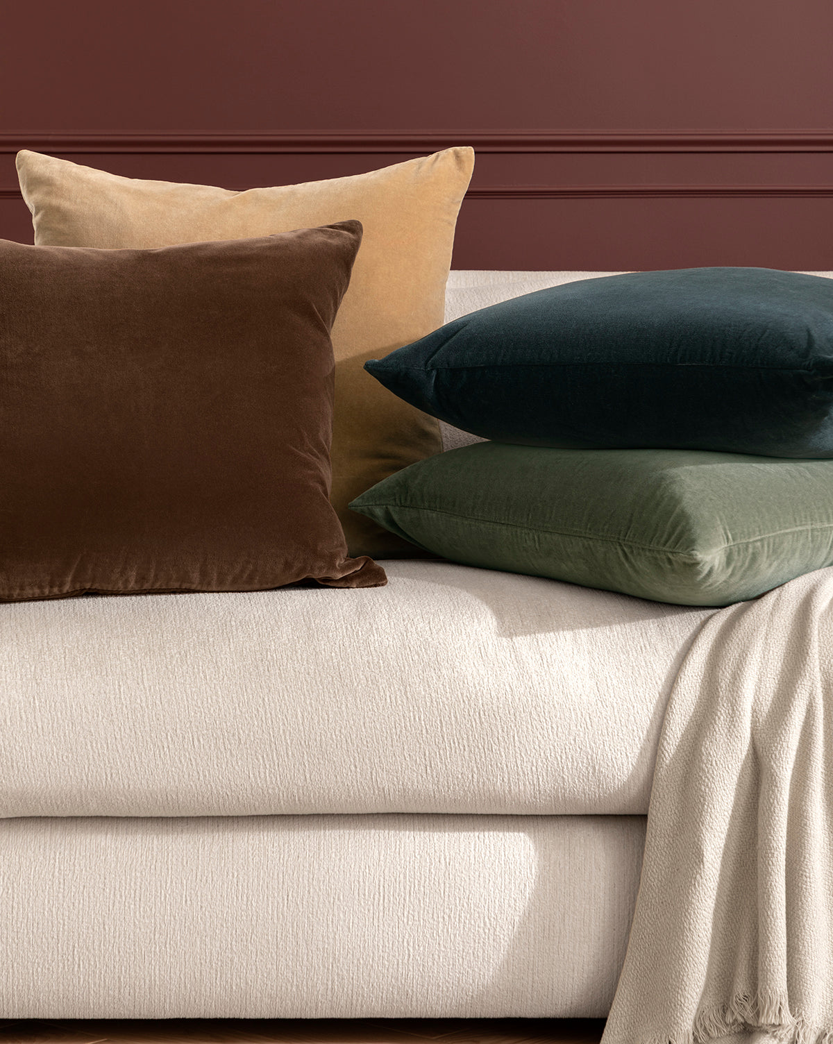McGee & Co - Bellevue Velvet Pillow Cover