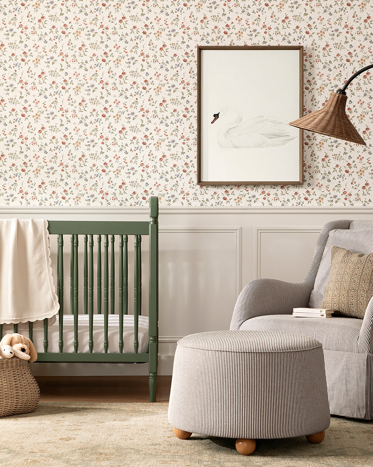 McGee & Co - Kittredge Floral Wallpaper