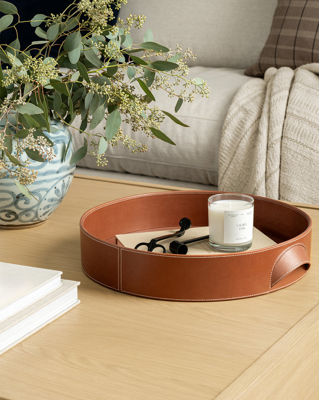 McGee & Co - Renault Leather Tray