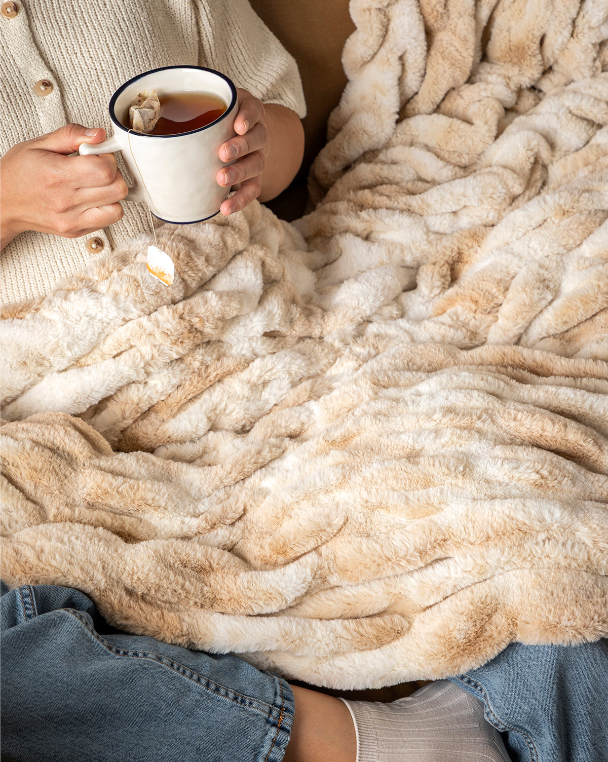 McGee & Co - Maja Faux Fur Blanket