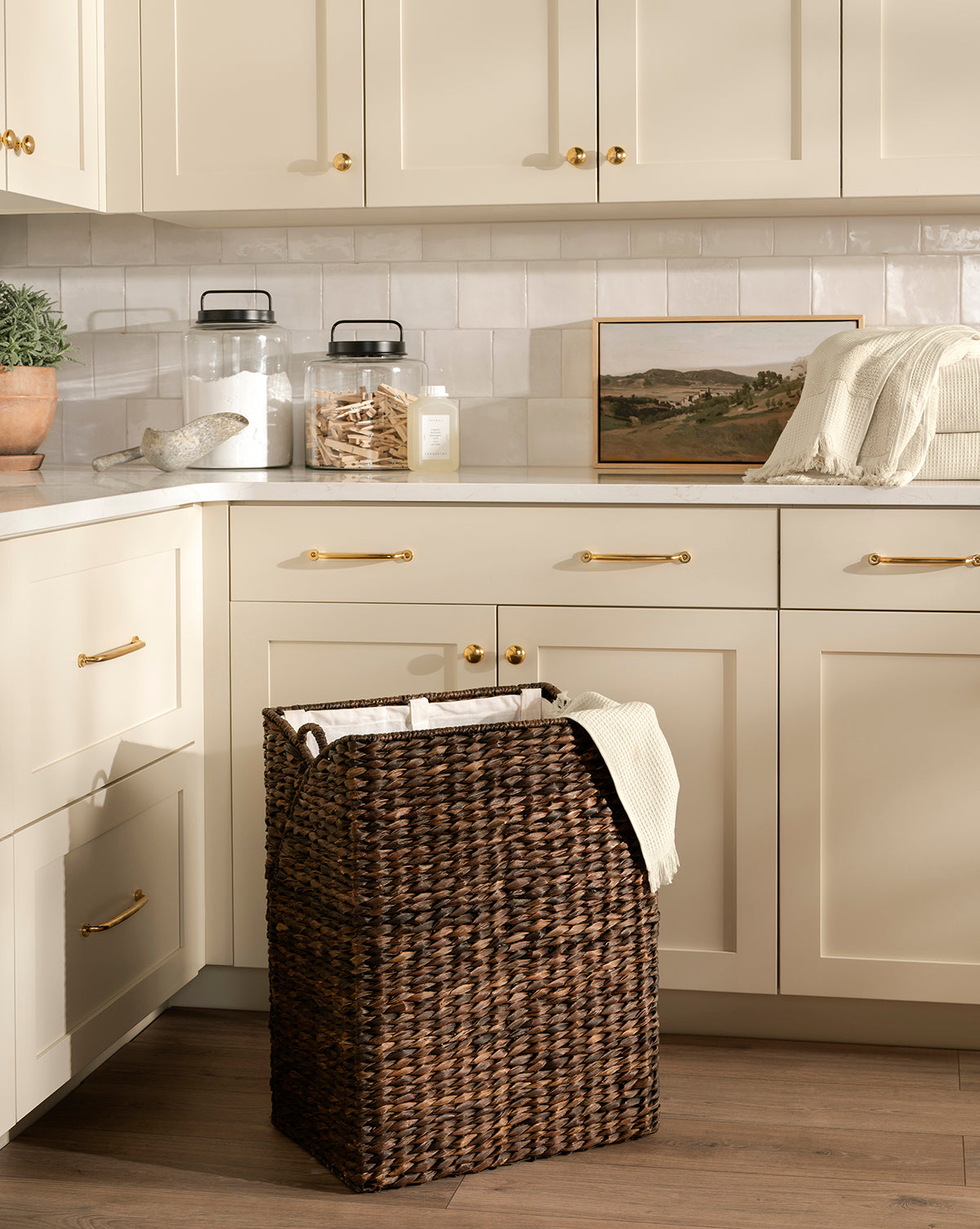 McGee & Co - Quimby Laundry Hamper