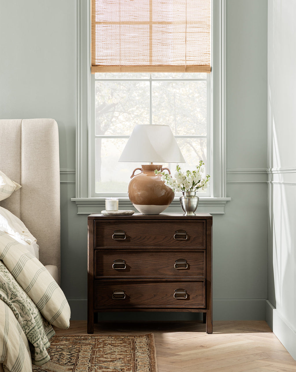 McGee & Co - Mackenna Walnut Nightstand