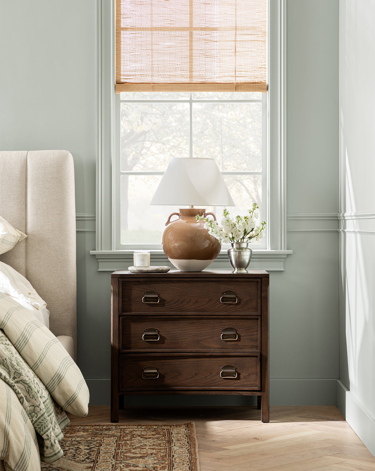 McGee & Co - Mackenna Walnut Nightstand