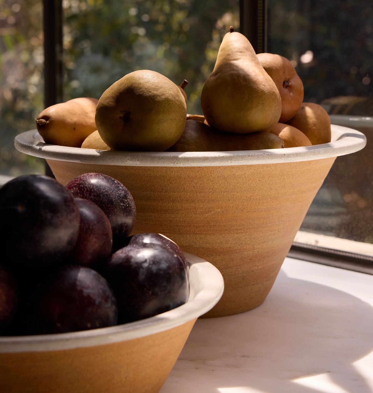 Amber Interiors - Stoneware Deep Serving Bowl