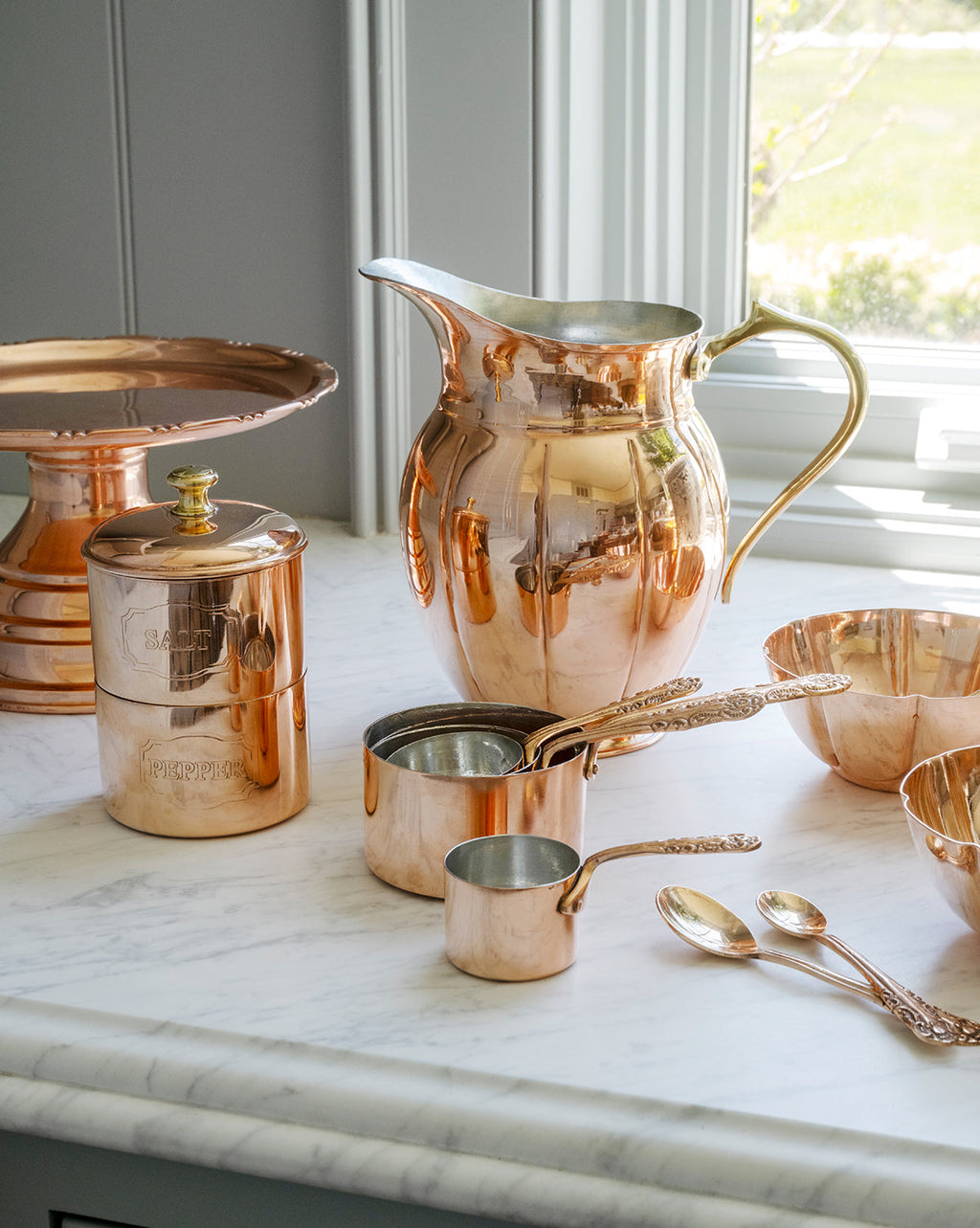 McGee & Co - Coppermill Tin - Lined Pitcher