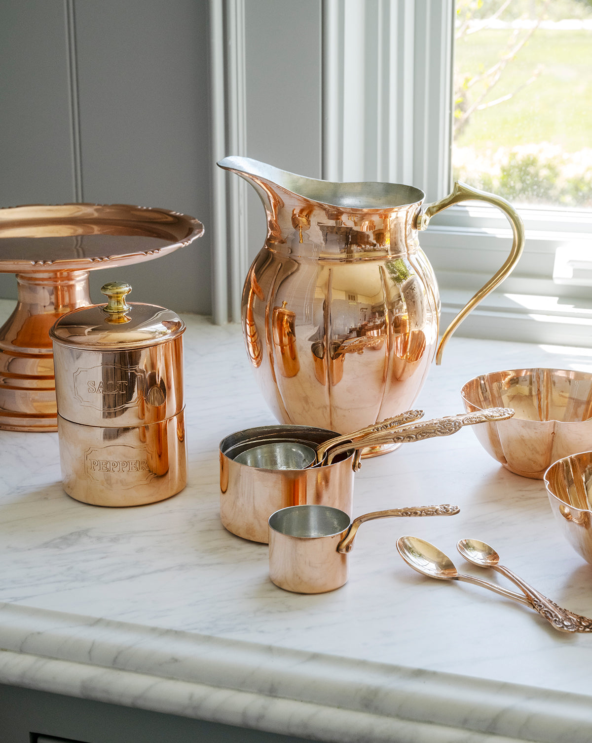 McGee & Co - Coppermill Tin - Lined Pitcher