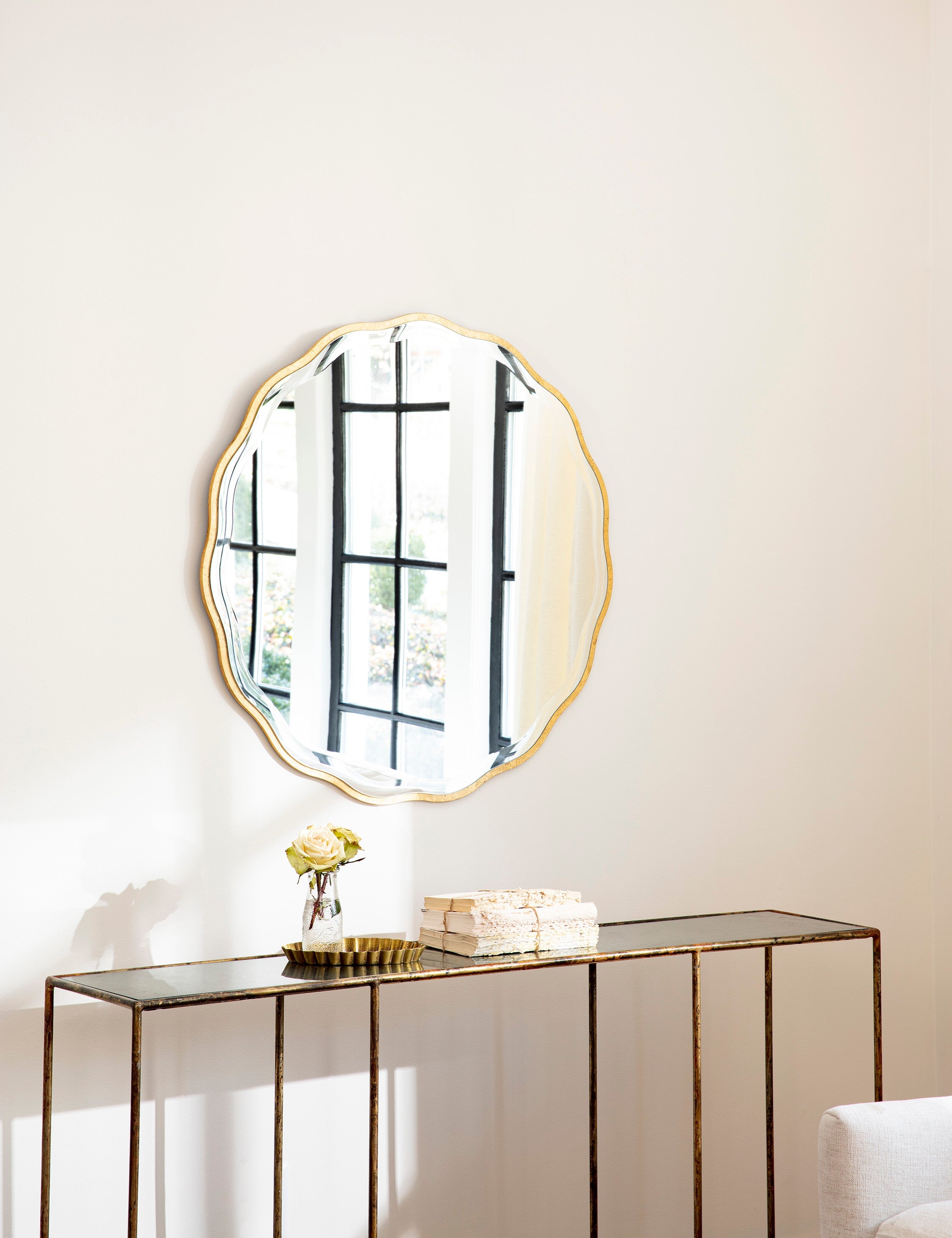 Lulu and Georgia - Regina Andrew Candice Round Mirror