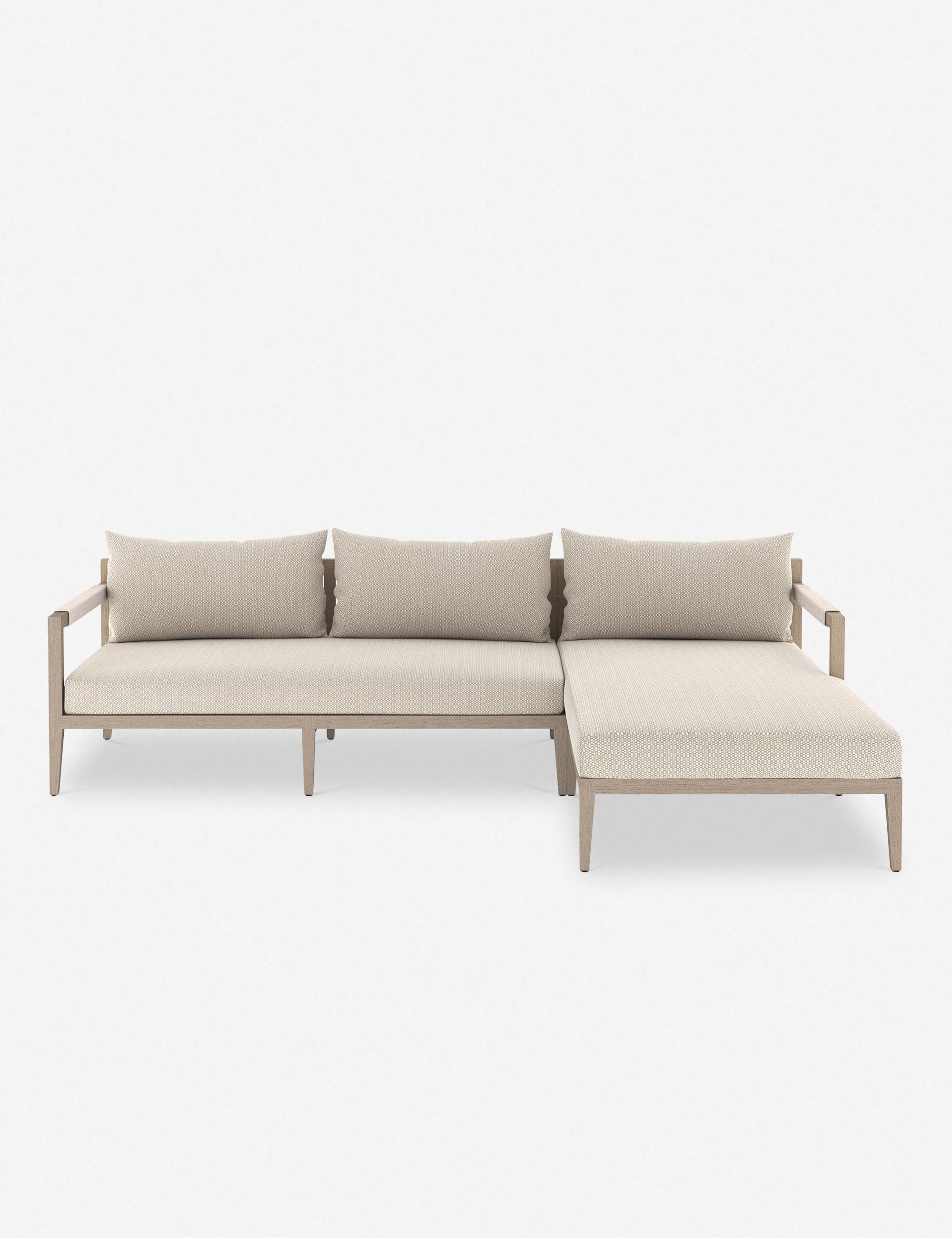 Lulu and Georgia - Cadenza Indoor / Outdoor Teak Sectional Sofa