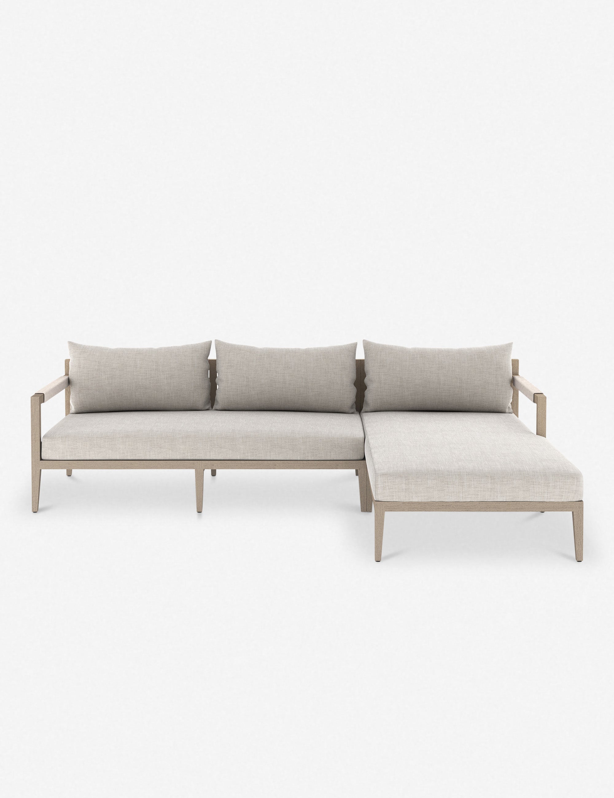 Lulu and Georgia - Cadenza Indoor / Outdoor Teak Sectional Sofa