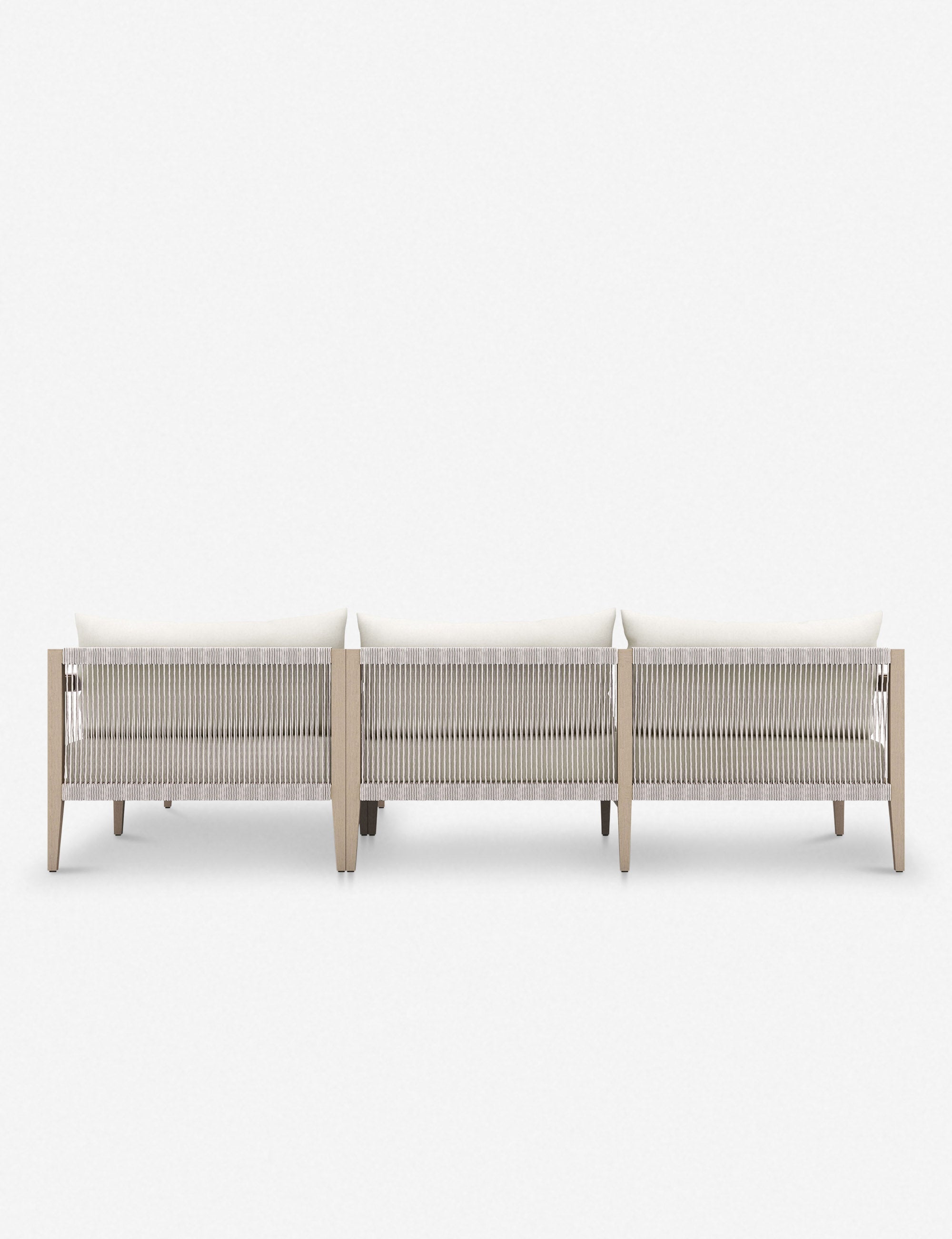 Lulu and Georgia - Cadenza Indoor / Outdoor Teak Sectional Sofa