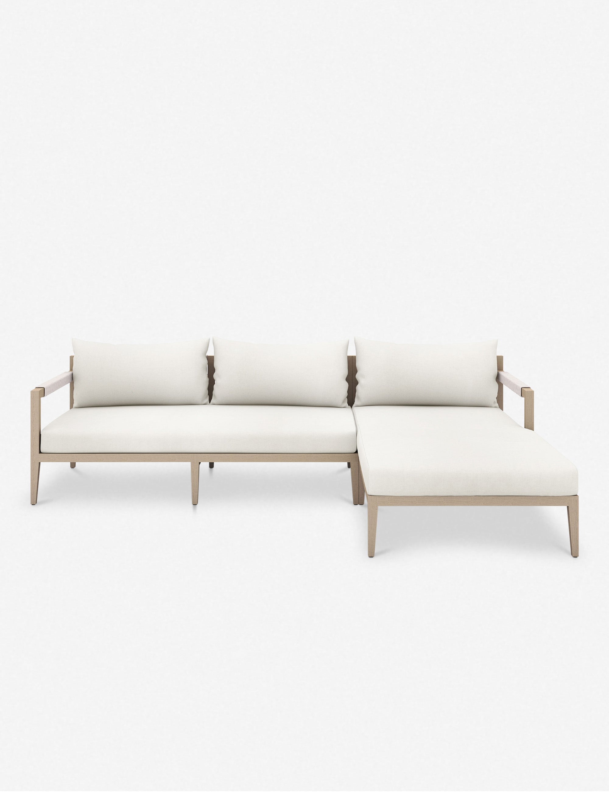 Lulu and Georgia - Cadenza Indoor / Outdoor Teak Sectional Sofa