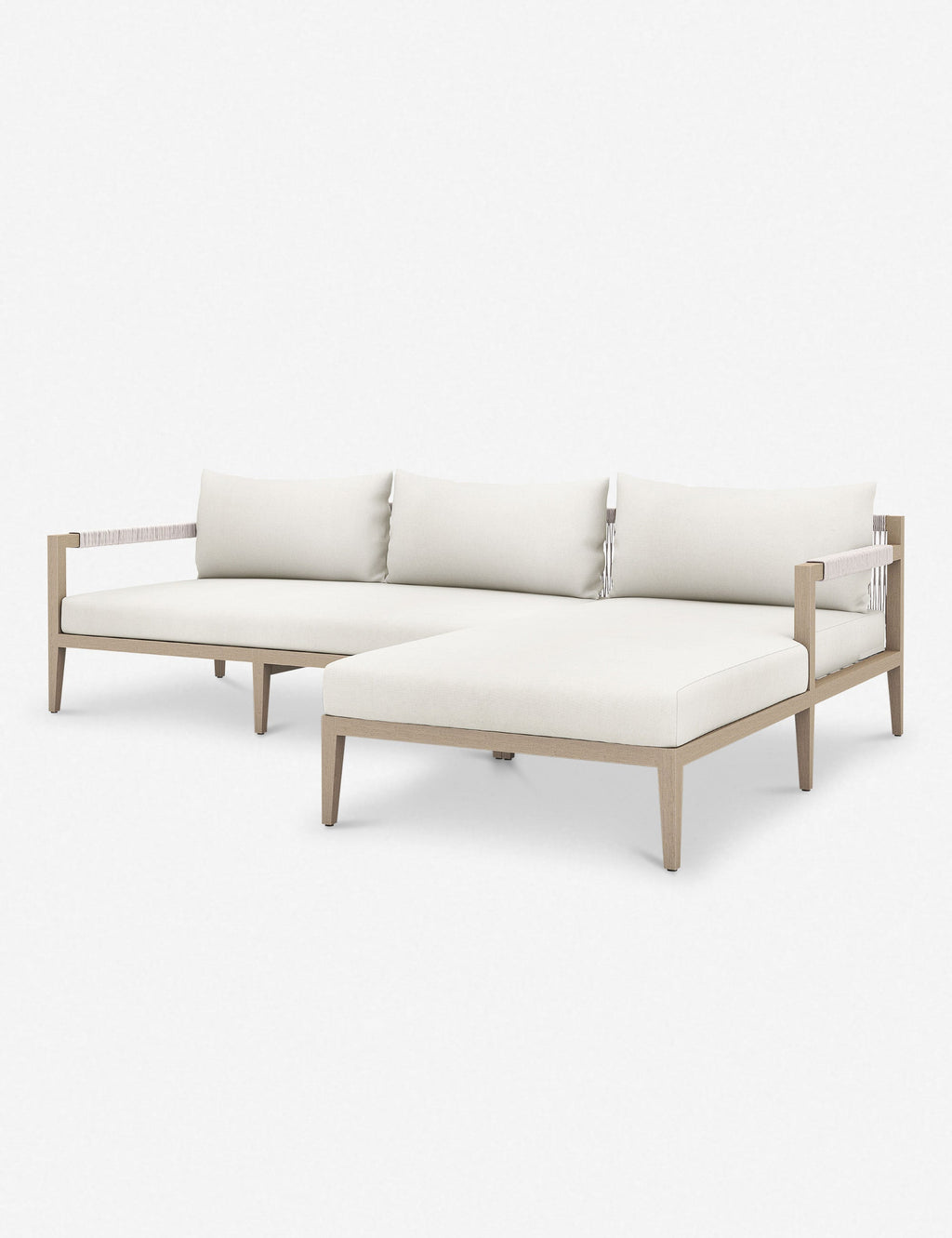 Lulu and Georgia - Cadenza Indoor / Outdoor Teak Sectional Sofa