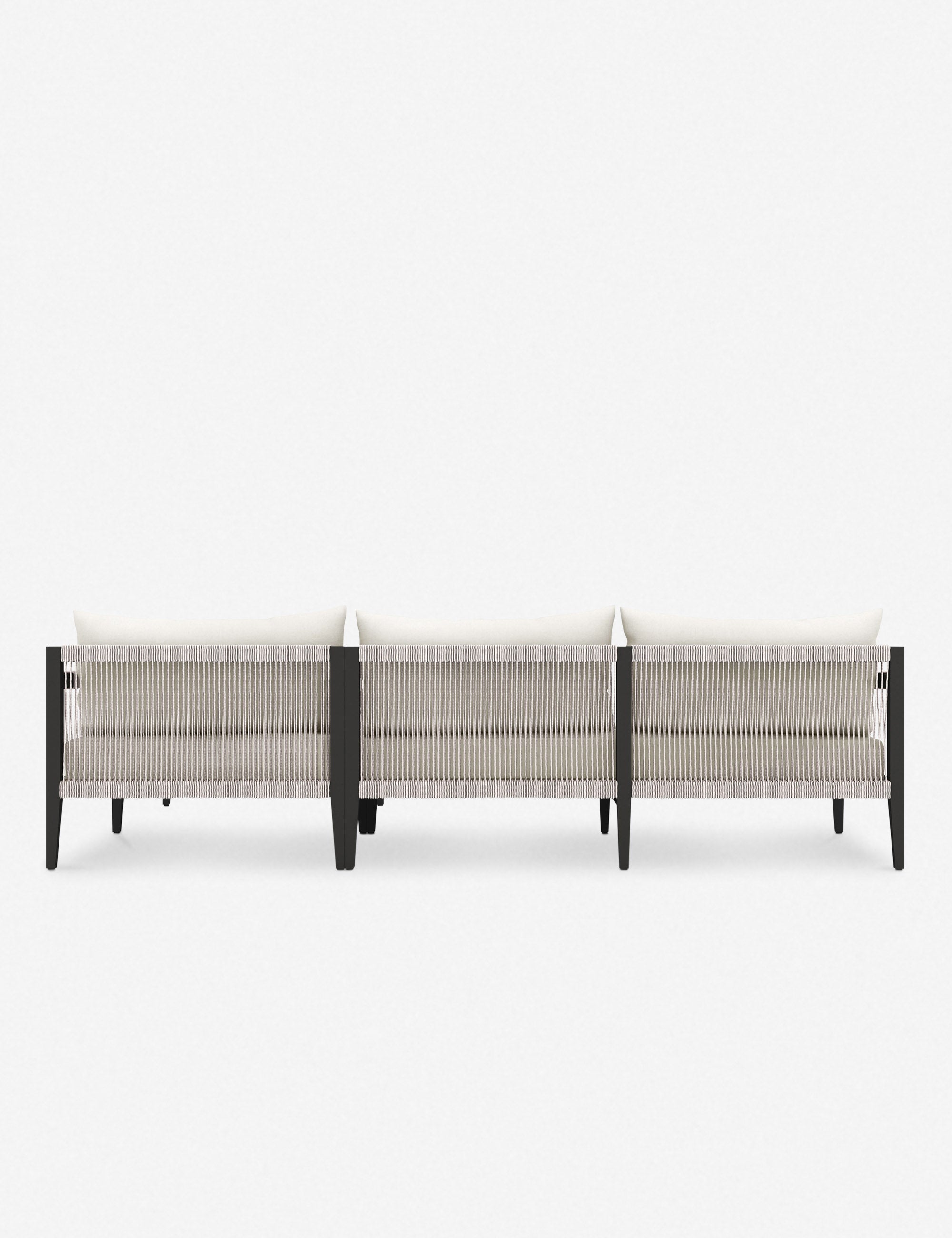 Lulu and Georgia - Cadenza Indoor / Outdoor Metal Sectional Sofa