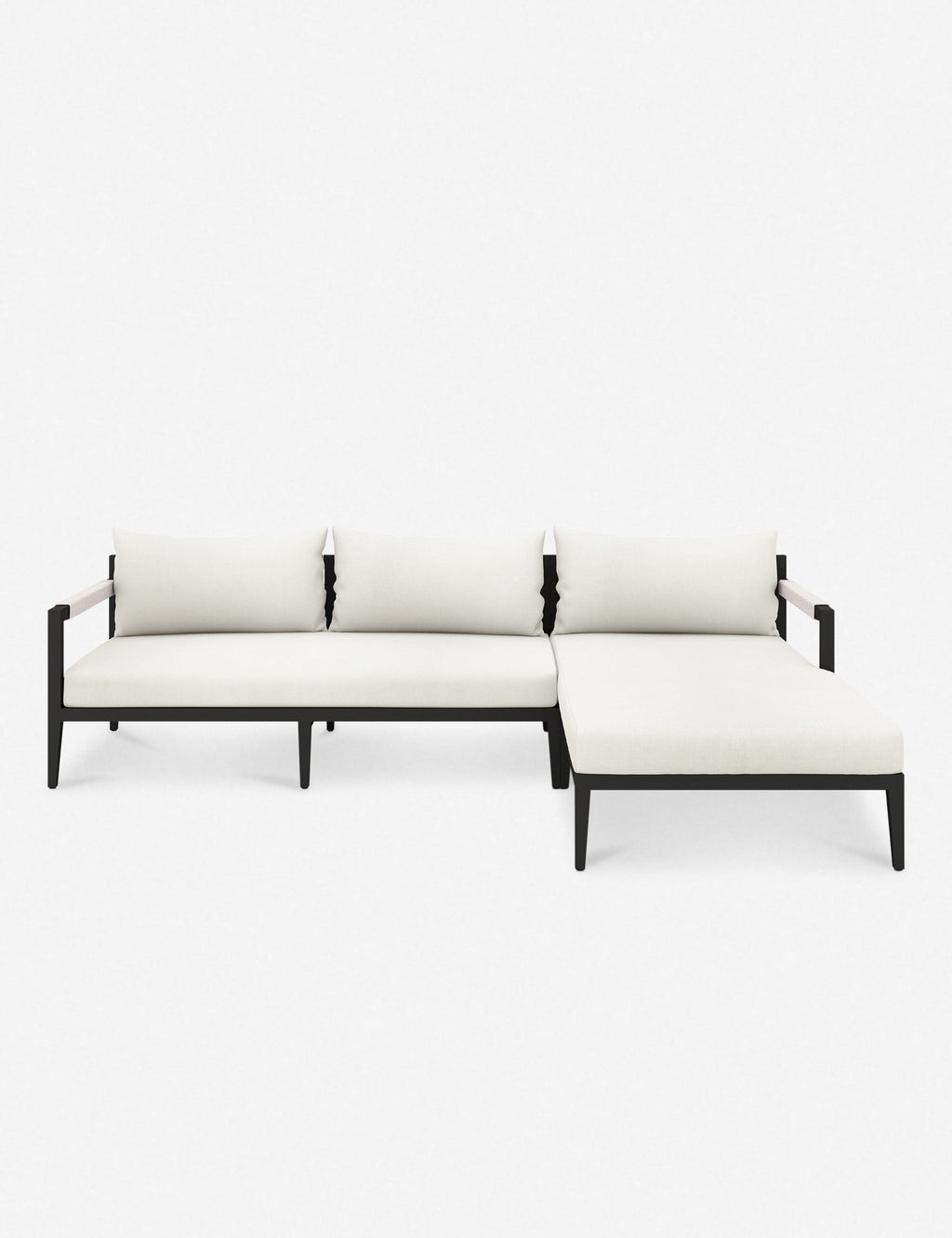 Lulu and Georgia - Cadenza Indoor / Outdoor Metal Sectional Sofa
