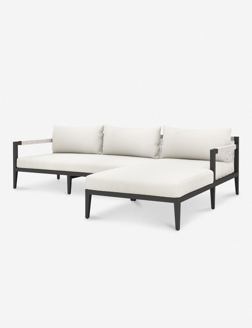 Lulu and Georgia - Cadenza Indoor / Outdoor Metal Sectional Sofa