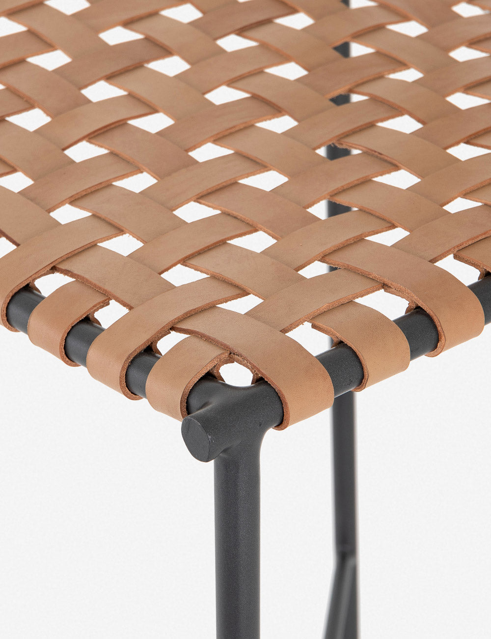 Lulu and Georgia - Daniel Leather Bar And Counter Stool