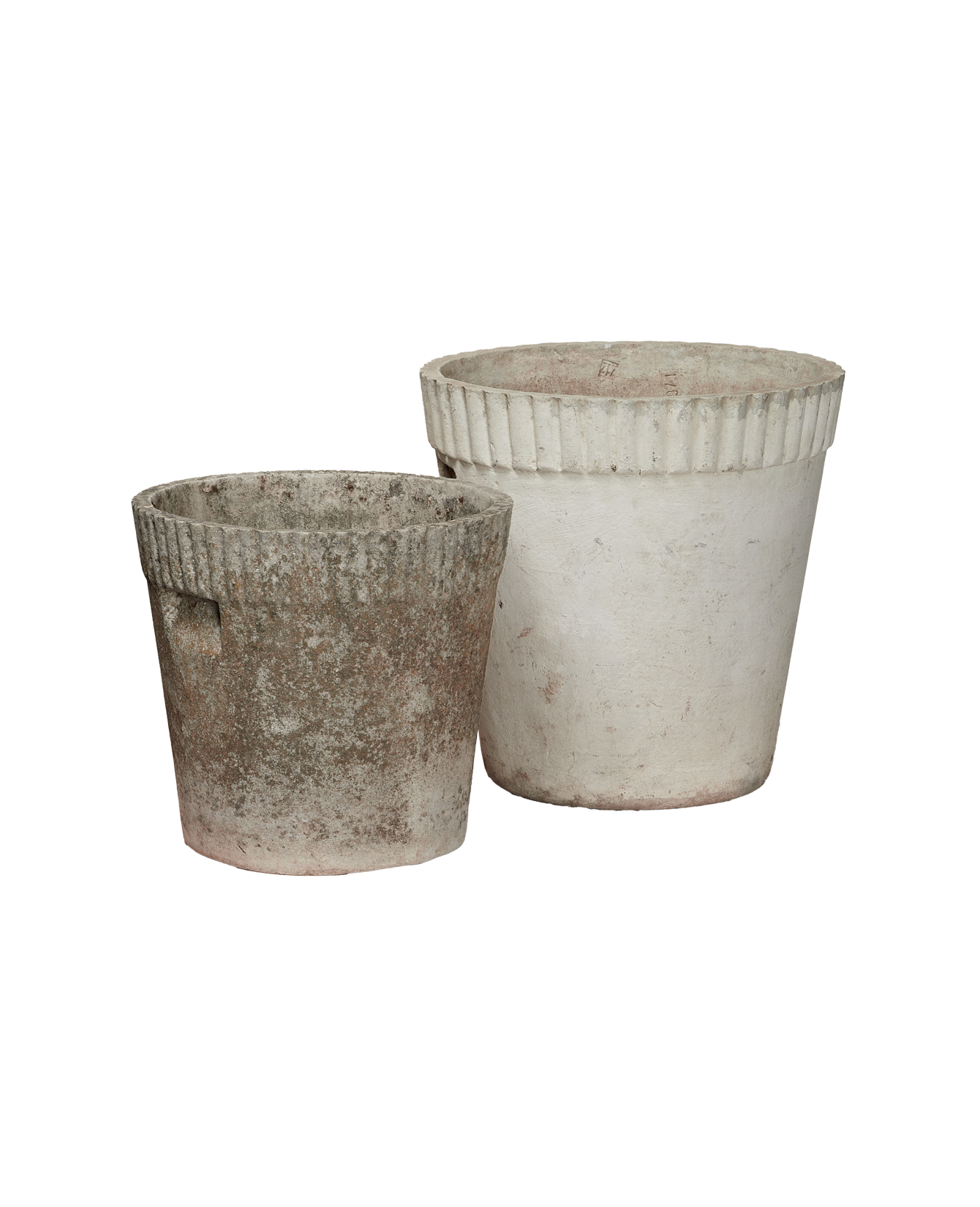 Olive Ateliers - Willy Guhl Planter - Round Ribbed