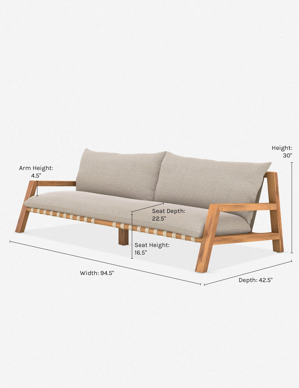 Lulu and Georgia - Isla Indoor / Outdoor Sofa