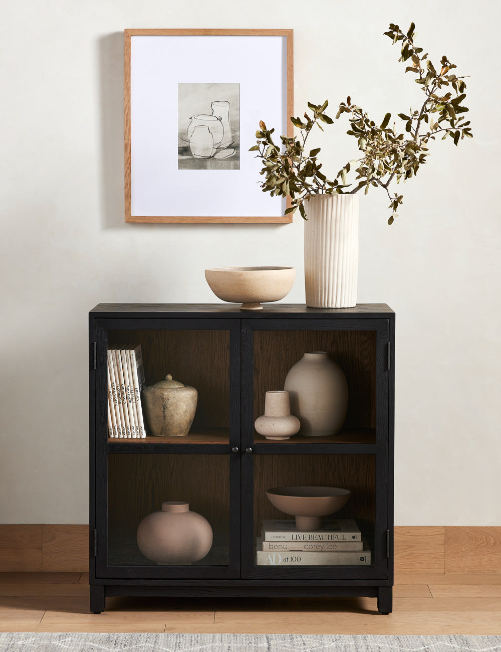 Lulu and Georgia - Carly Small Curio Cabinet