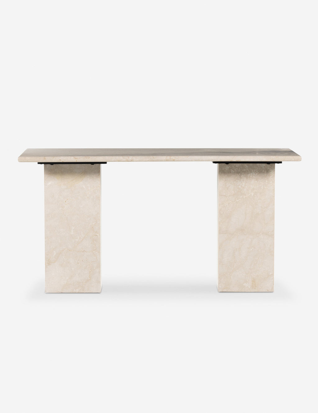 Lulu and Georgia - Open Box: Leonel Desk, Cream Marble