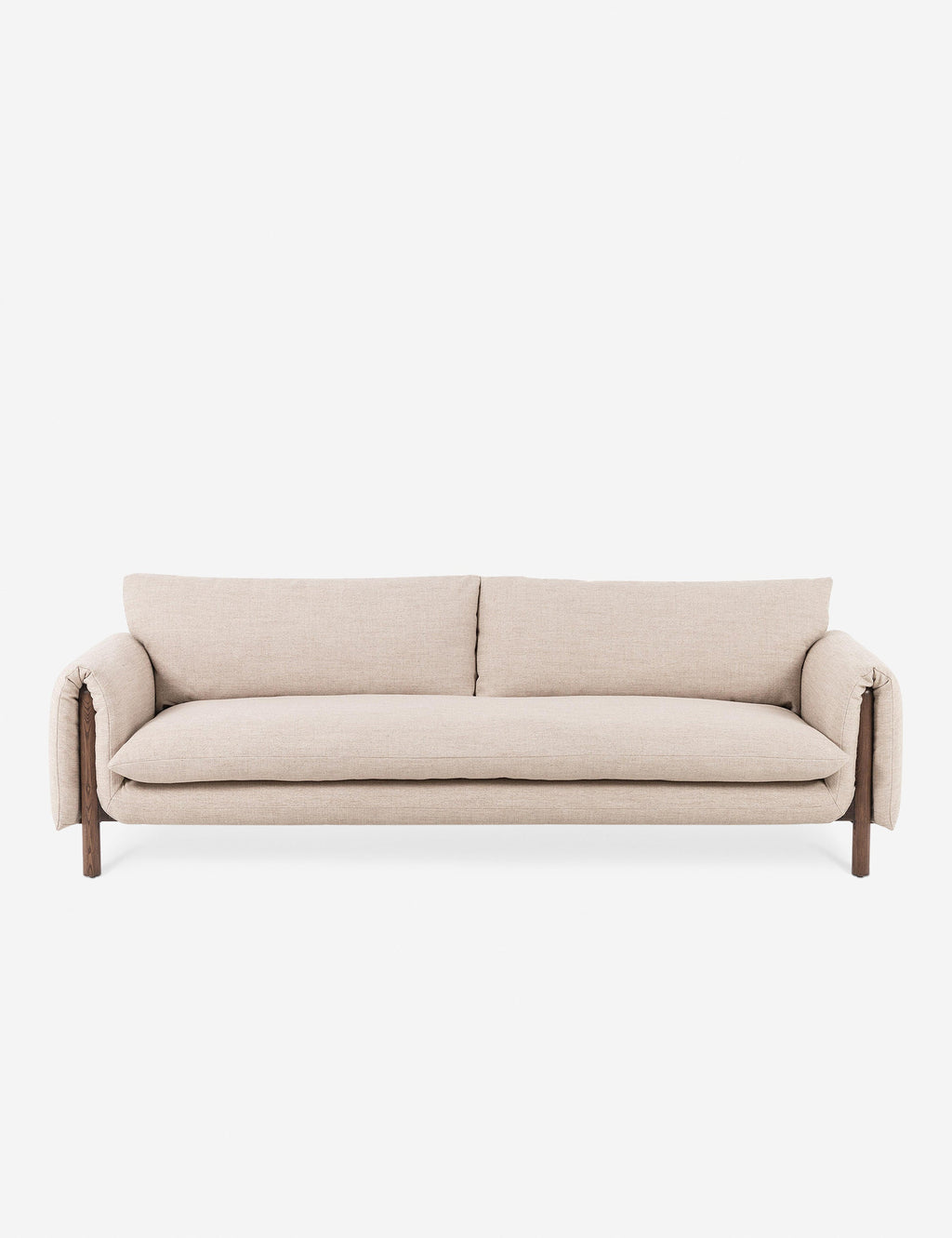 Lulu and Georgia - Open Box: Odelia Sofa, Natural
