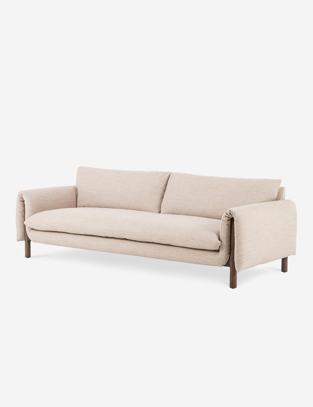 Lulu and Georgia - Open Box: Odelia Sofa, Natural