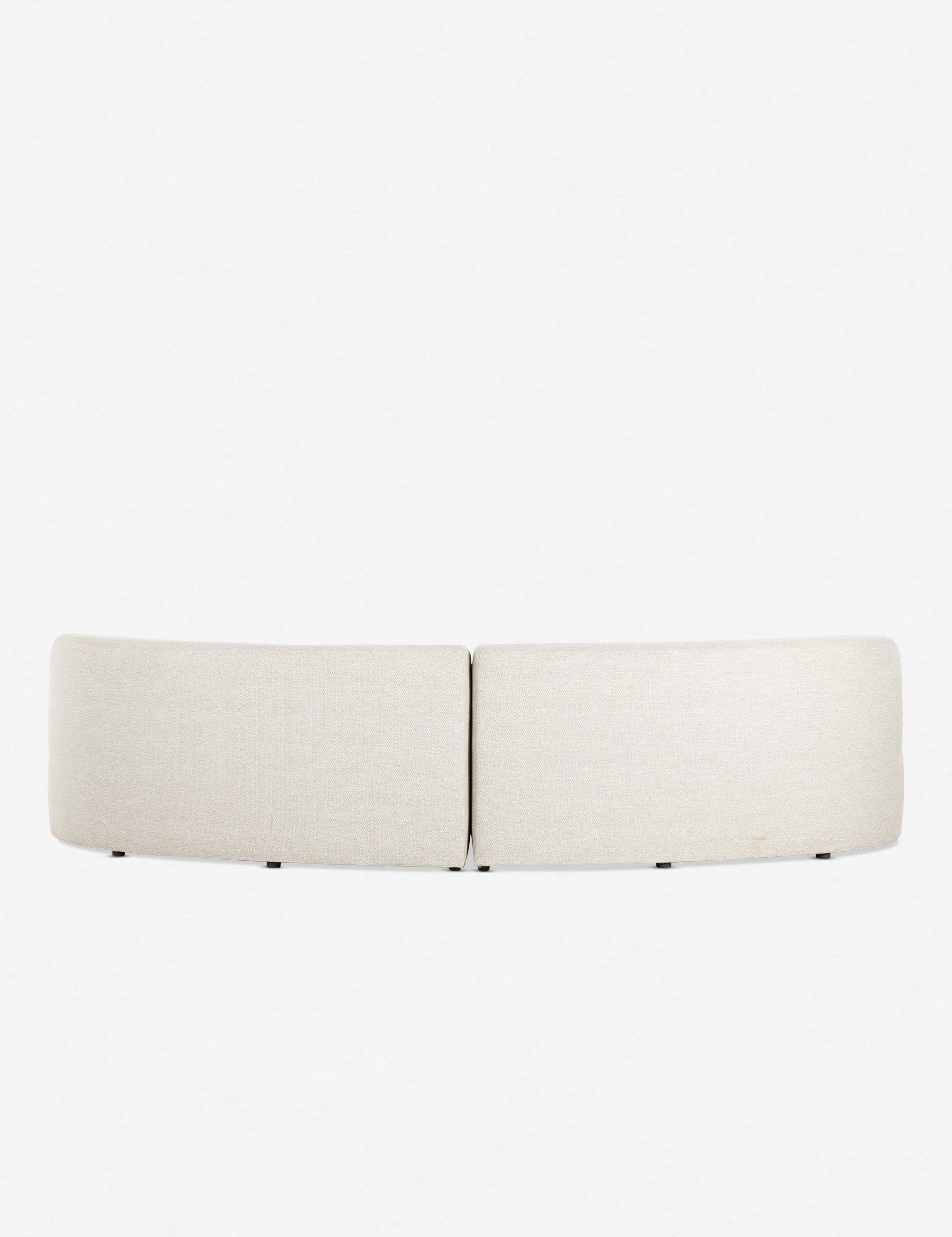 Lulu and Georgia - Diaz Indoor / Outdoor Curved Sectional Sofa