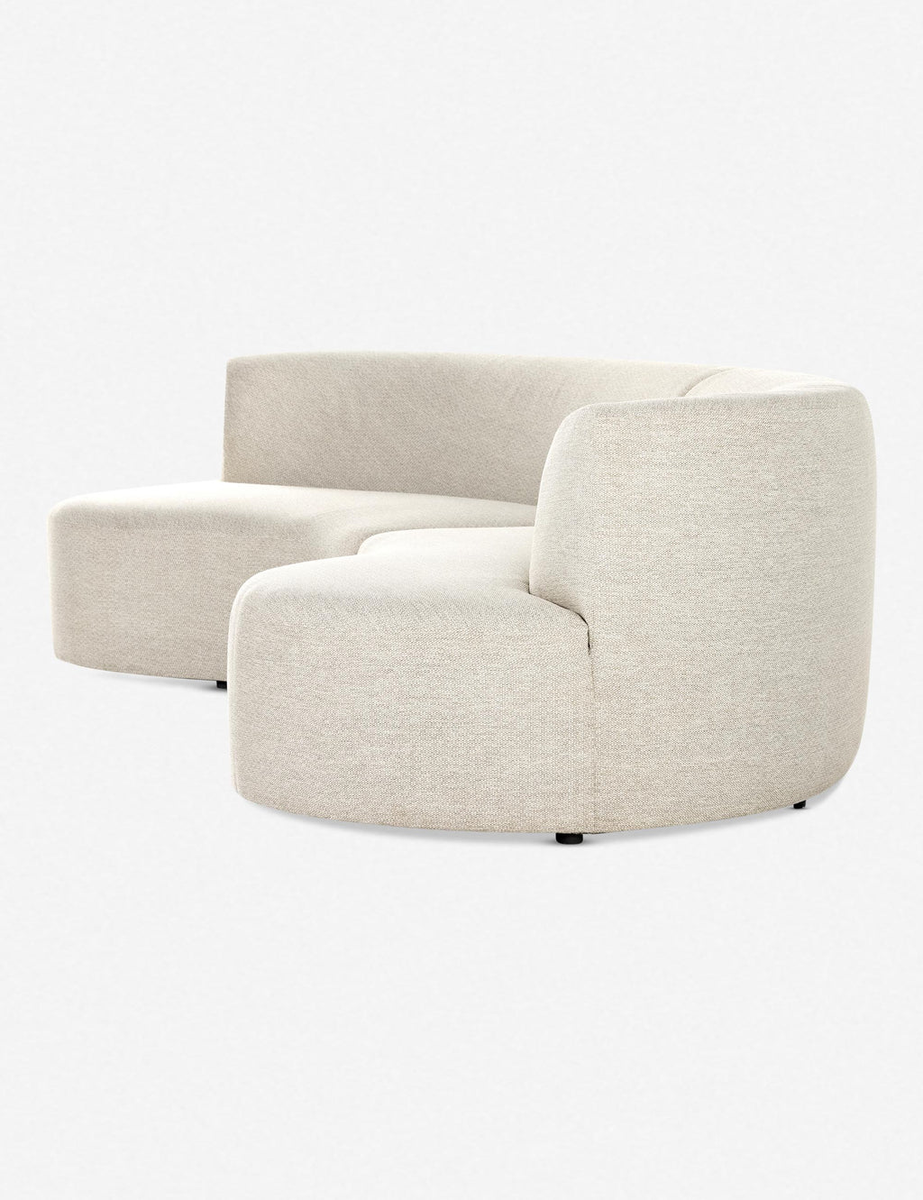 Lulu and Georgia - Diaz Indoor / Outdoor Curved Sectional Sofa
