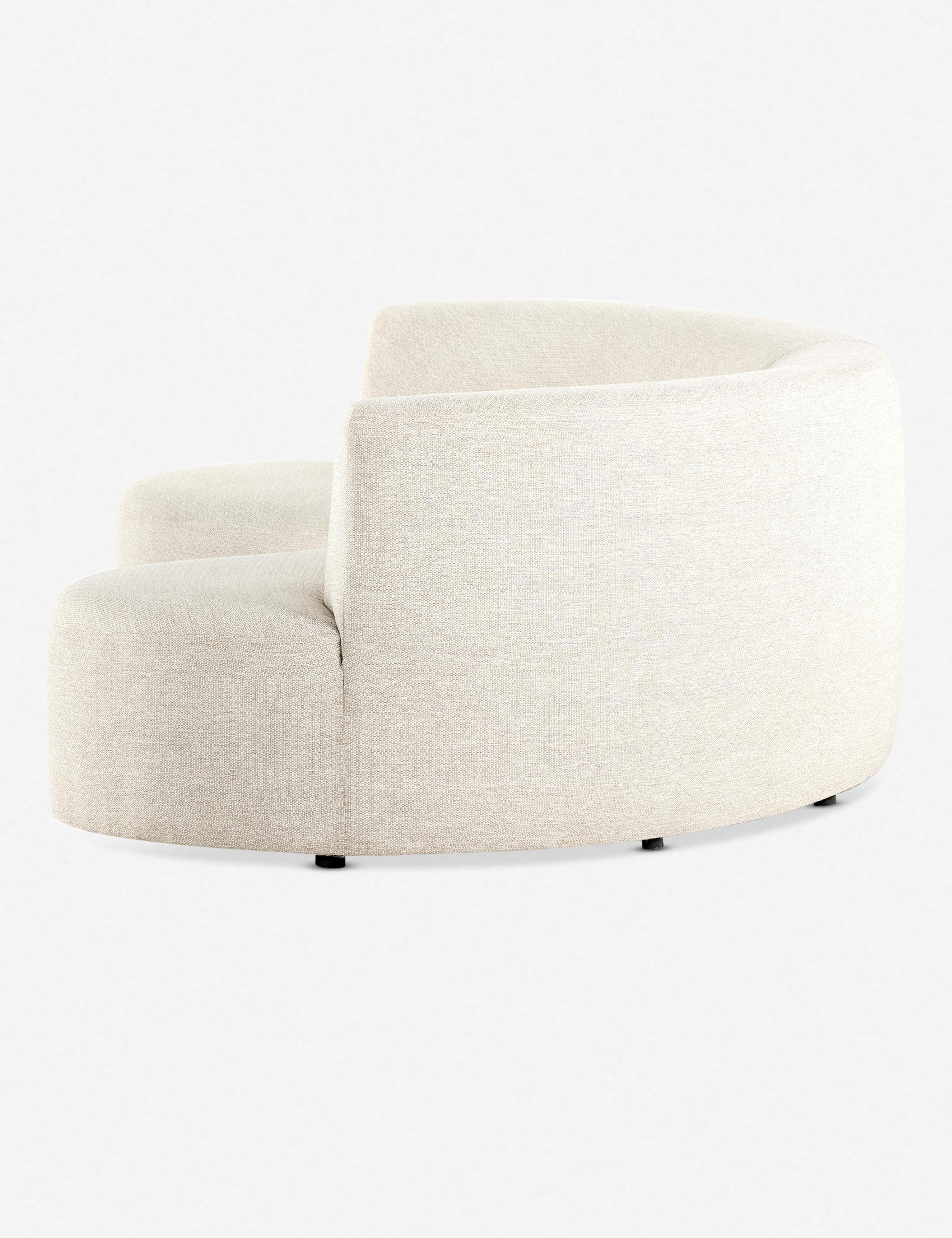 Lulu and Georgia - Diaz Indoor / Outdoor Curved Sectional Sofa