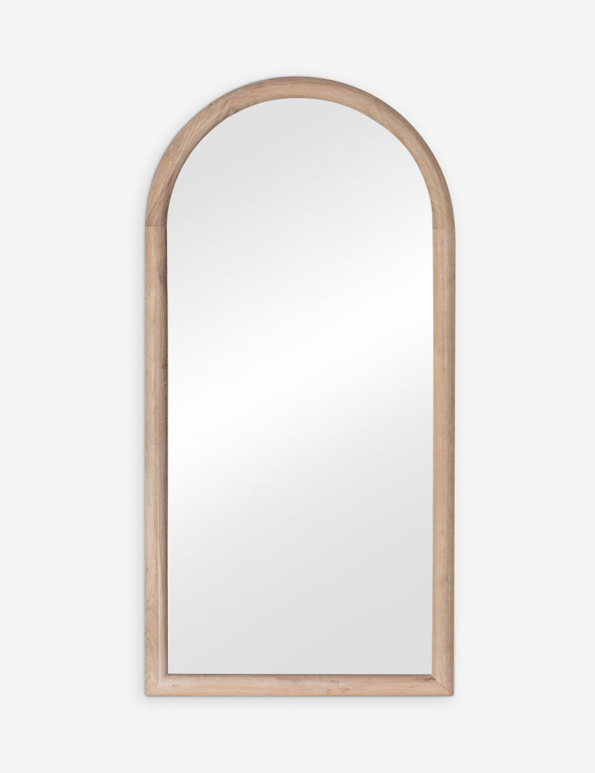 Lulu and Georgia - Open Box: Ava Full Length Mirror, Whitewash Acacia