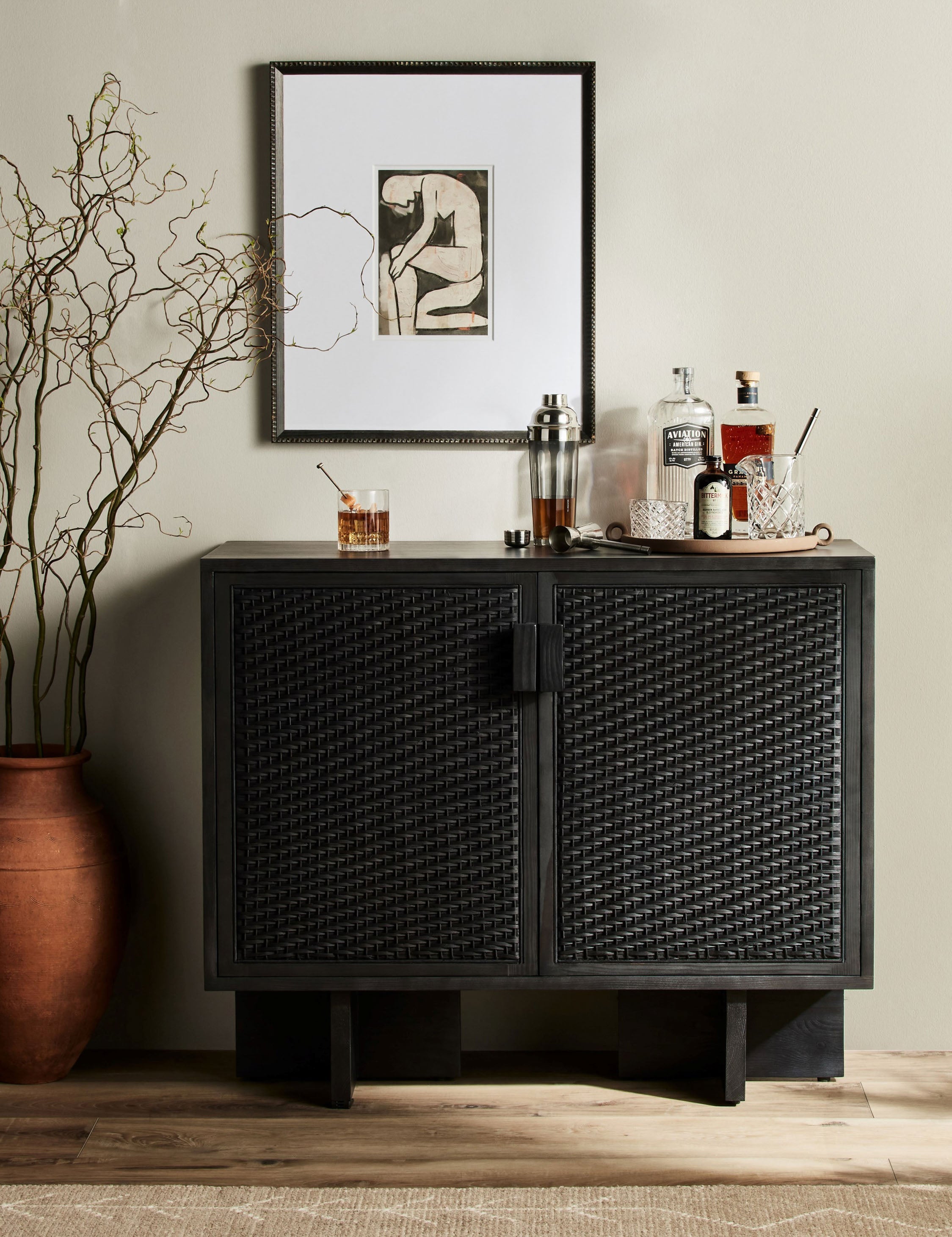Lulu and Georgia - Mander Bar Cabinet