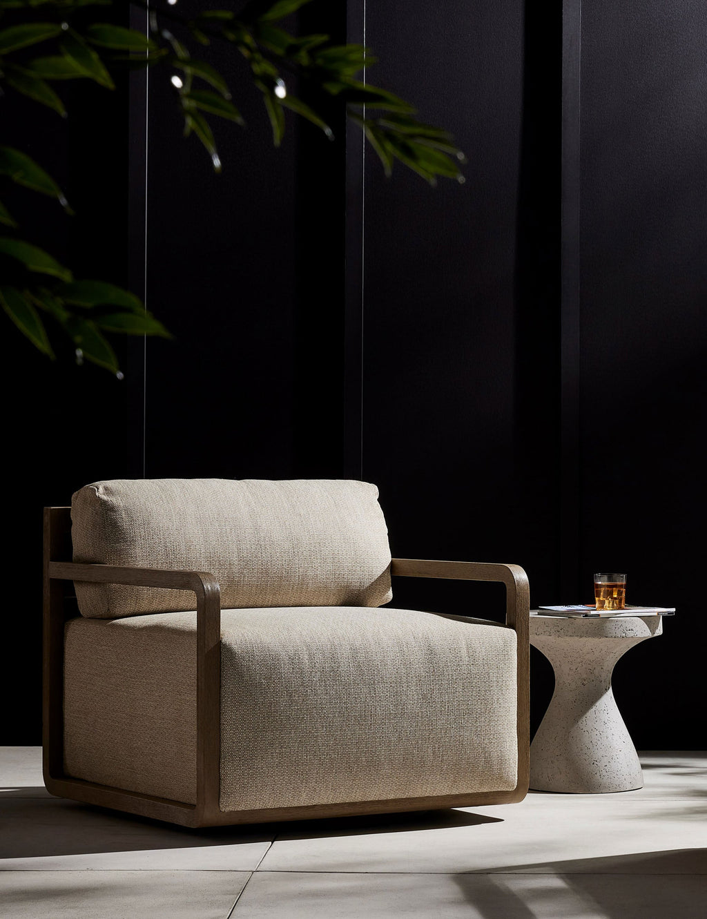 Lulu and Georgia - Tamika Indoor / Outdoor Swivel Chair