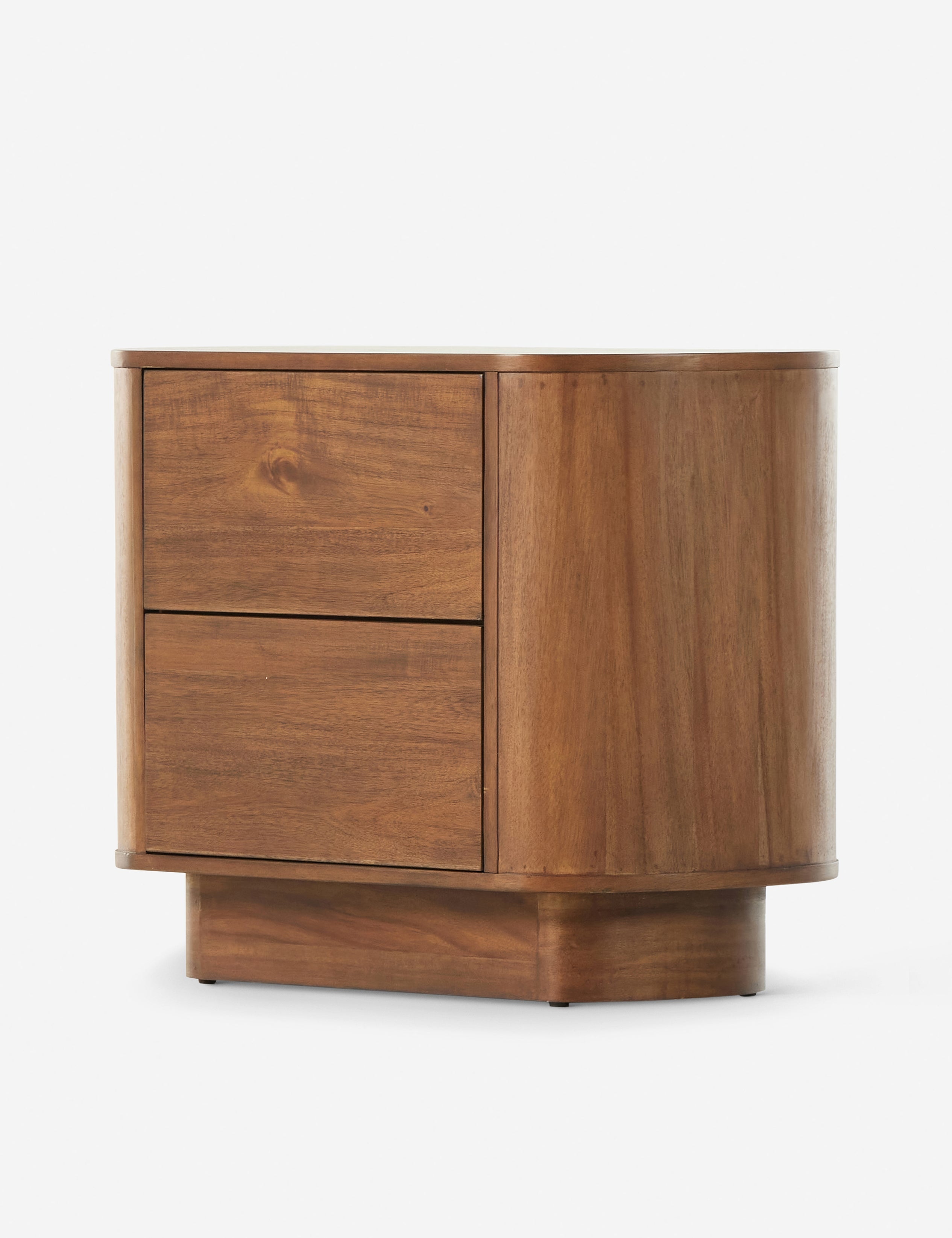 Lulu and Georgia - Open Box: Gilda Nightstand, Dark Brown