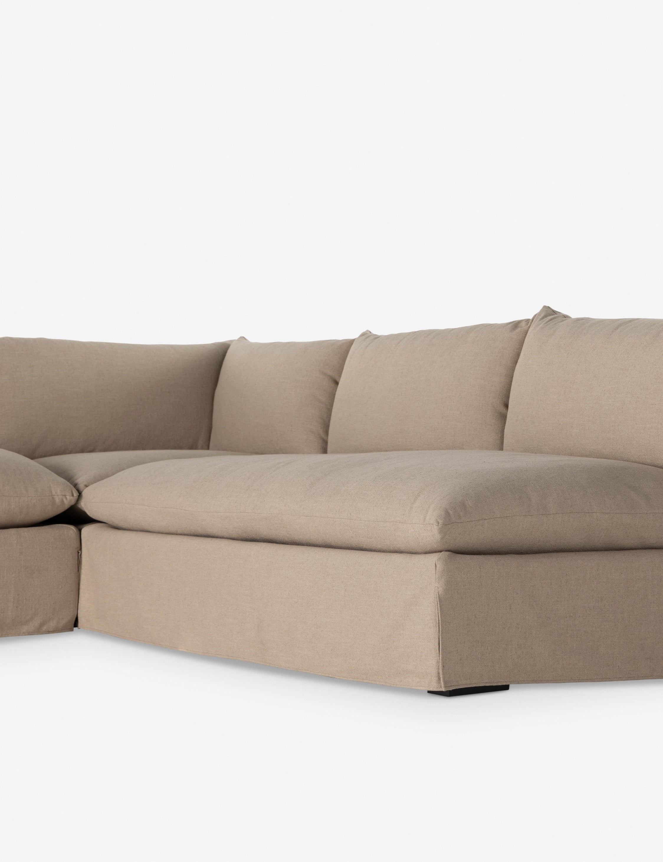 Lulu and Georgia - Decima Slipcover Sectional Sofa