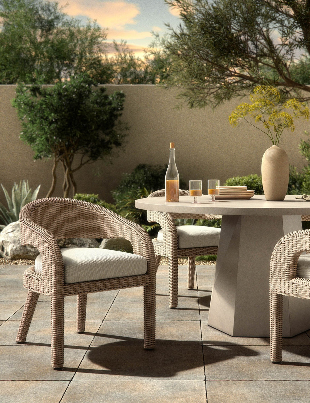 Lulu and Georgia - Delacroix Indoor / Outdoor Dining Chair