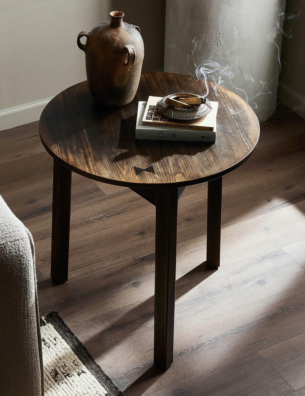Lulu and Georgia - Sanderson Round Side Table