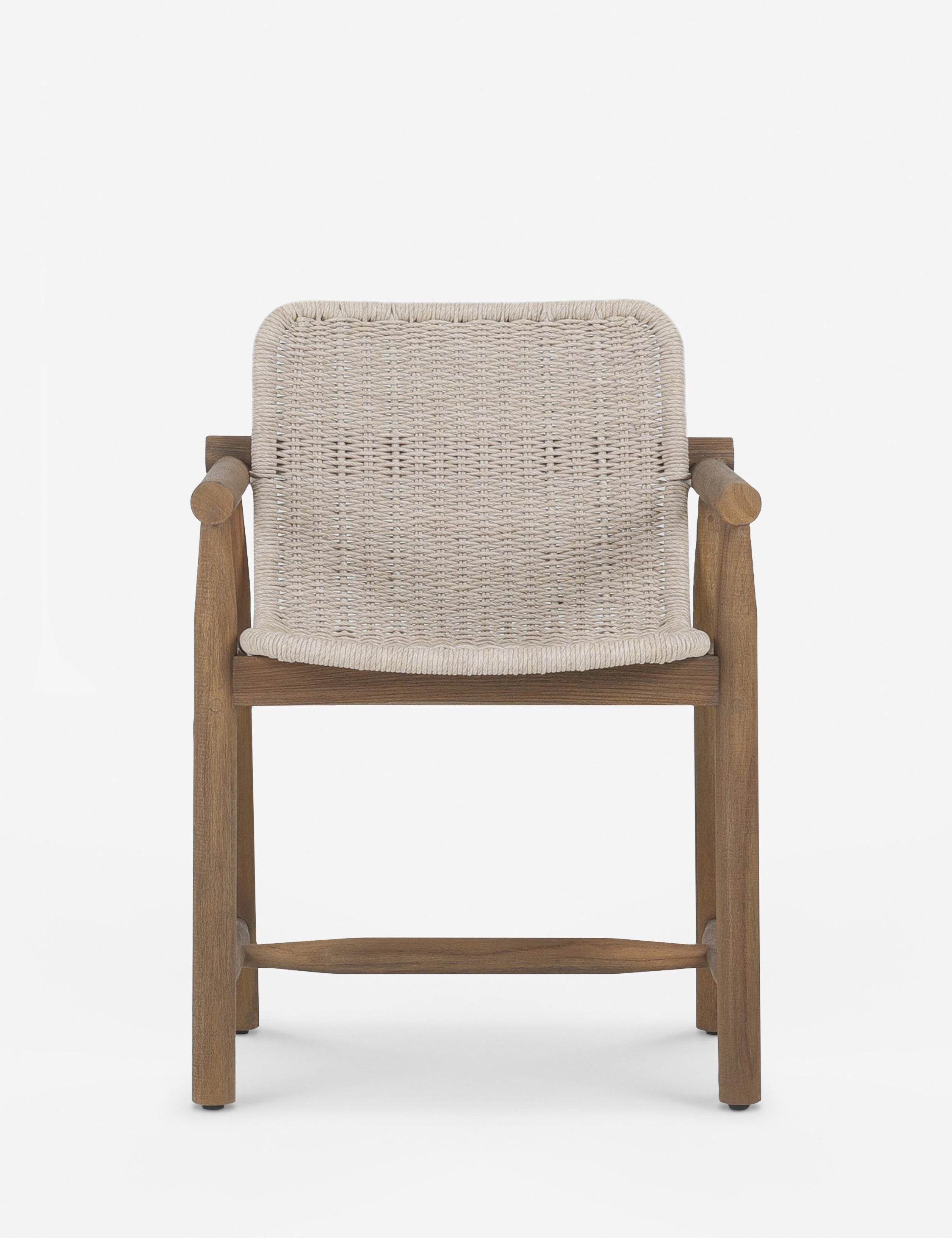 Lulu and Georgia - Dume Indoor / Outdoor Dining Arm Chair by Amber Lewis x Four Hands