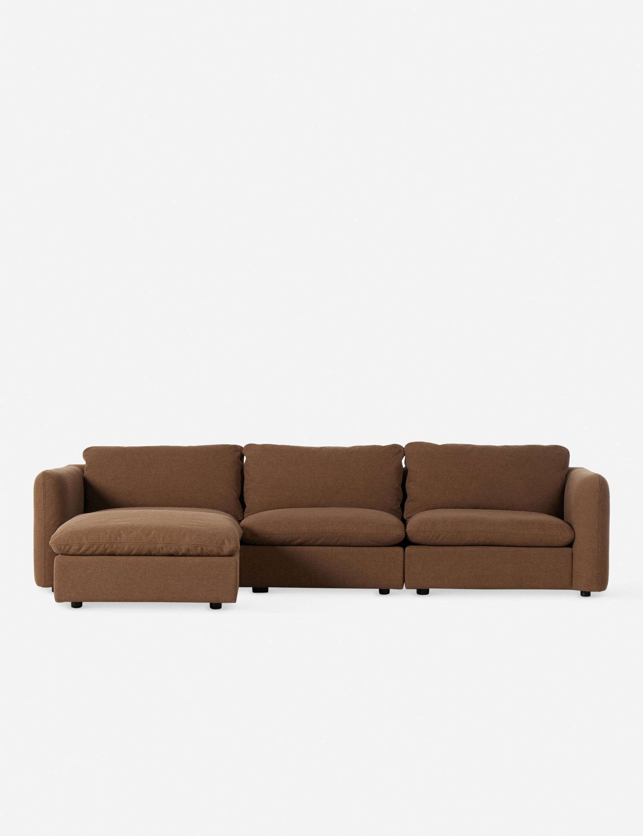 Lulu and Georgia - Verbena Sectional Sofa With Ottoman