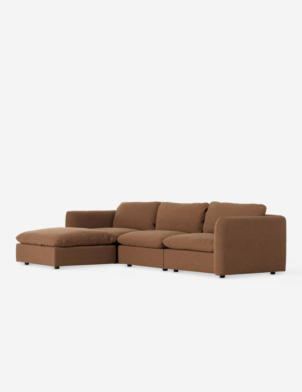 Lulu and Georgia - Verbena Sectional Sofa With Ottoman