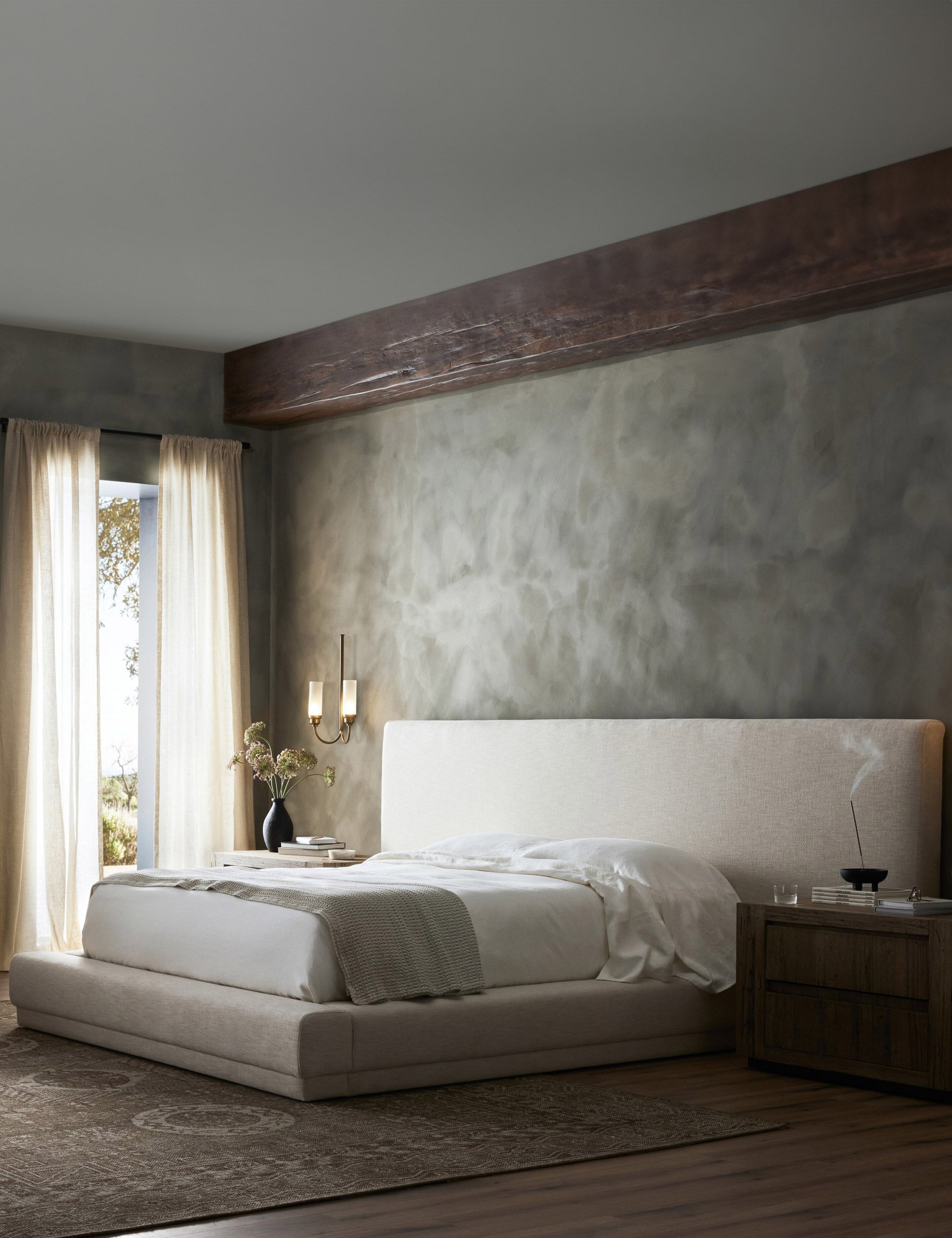 Lulu and Georgia - Manya Extended Headboard Platform Bed