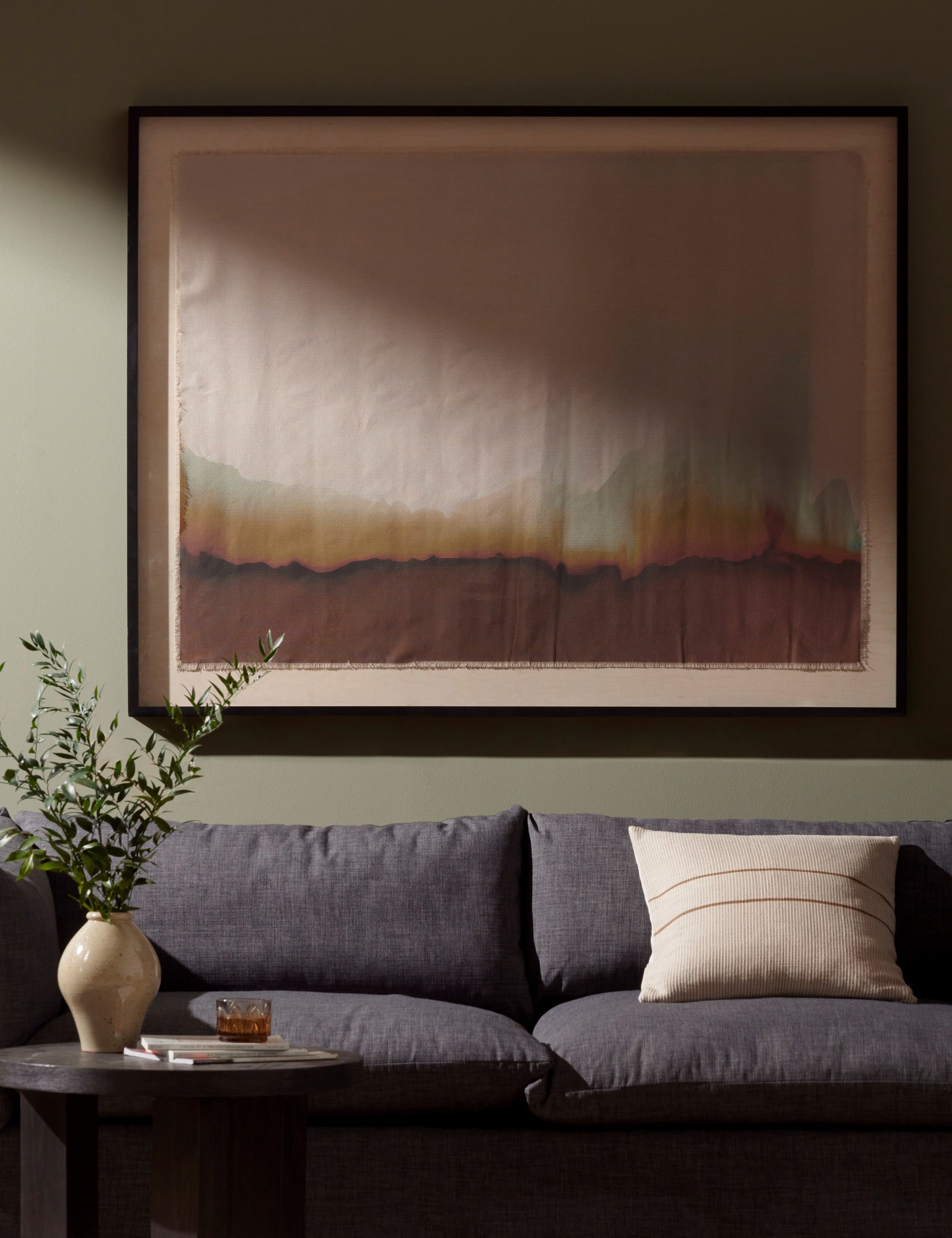 Lulu and Georgia - Abstract Ombre 17 Wall Art by Roseanne Kenny