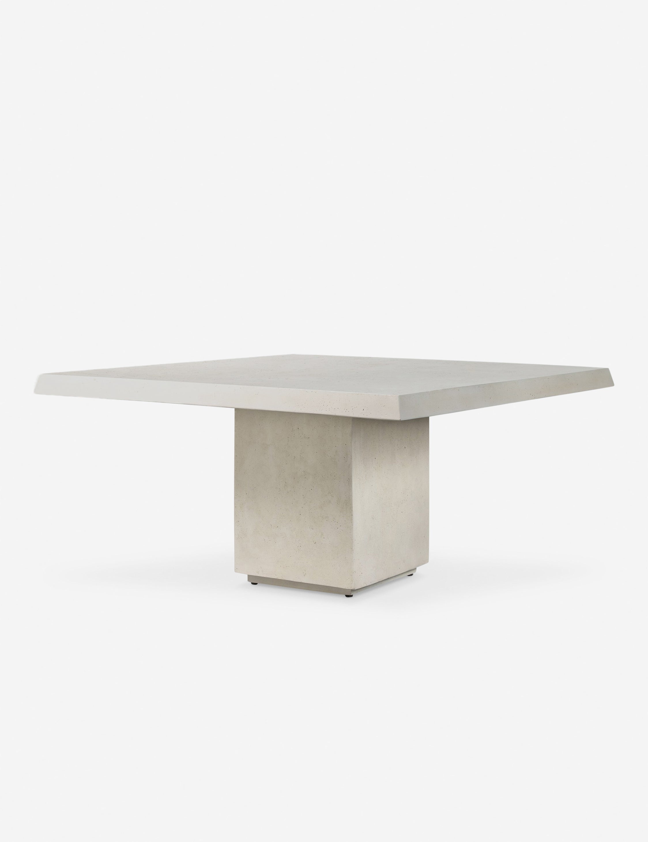 Lulu and Georgia - Avila Indoor / Outdoor Square Dining Table by Amber Lewis x Four Hands
