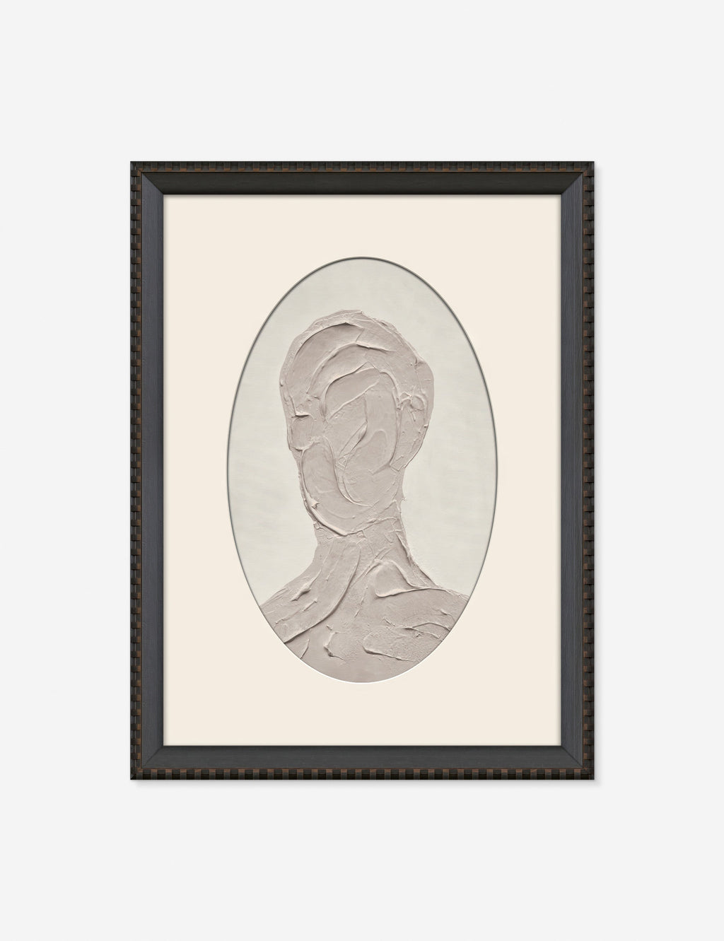 Lulu and Georgia - Portrait 5 With Oval Mat Wall Art by Coup d'Esprit