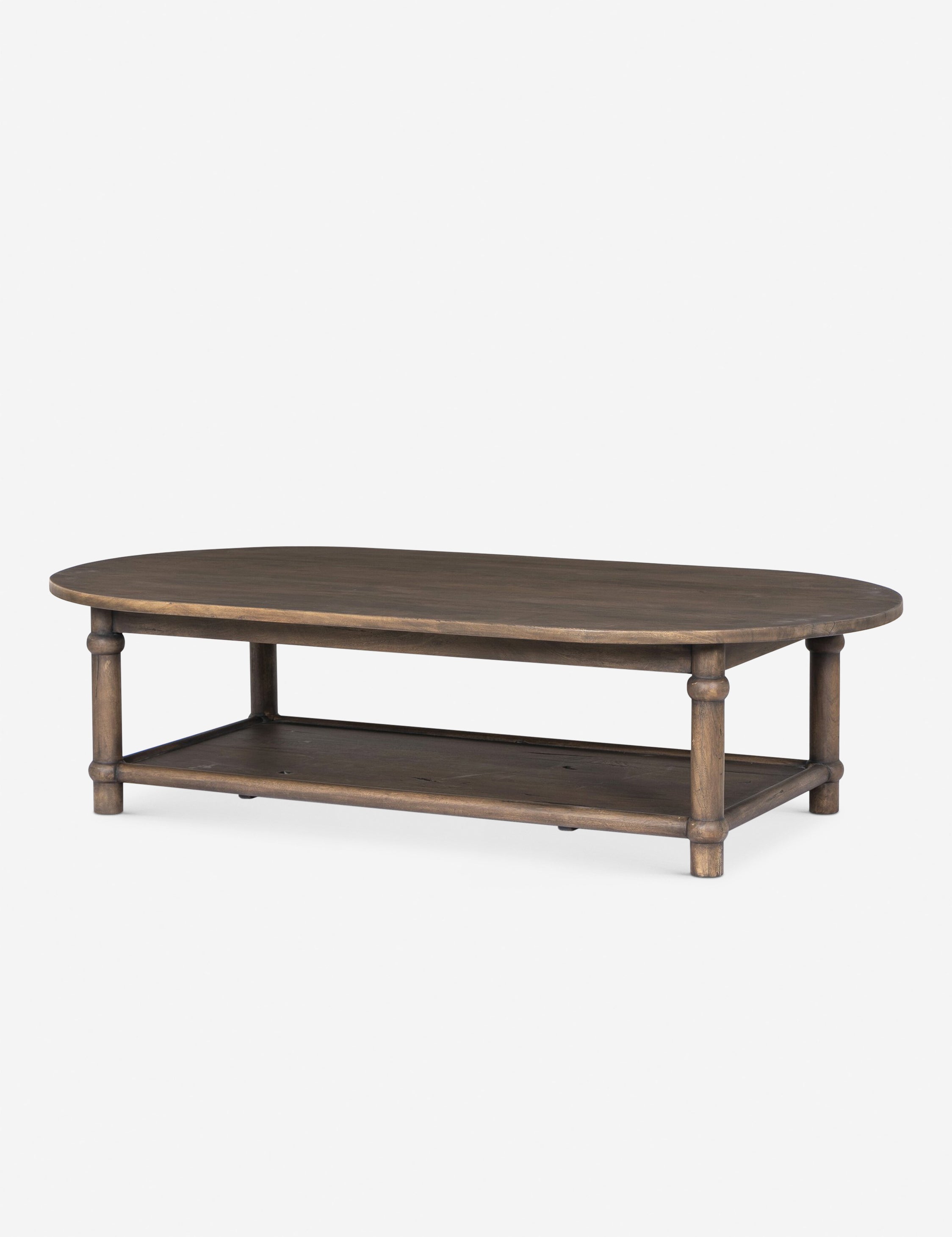 Lulu and Georgia - Charnes Oval Coffee Table by Amber Lewis x Four Hands