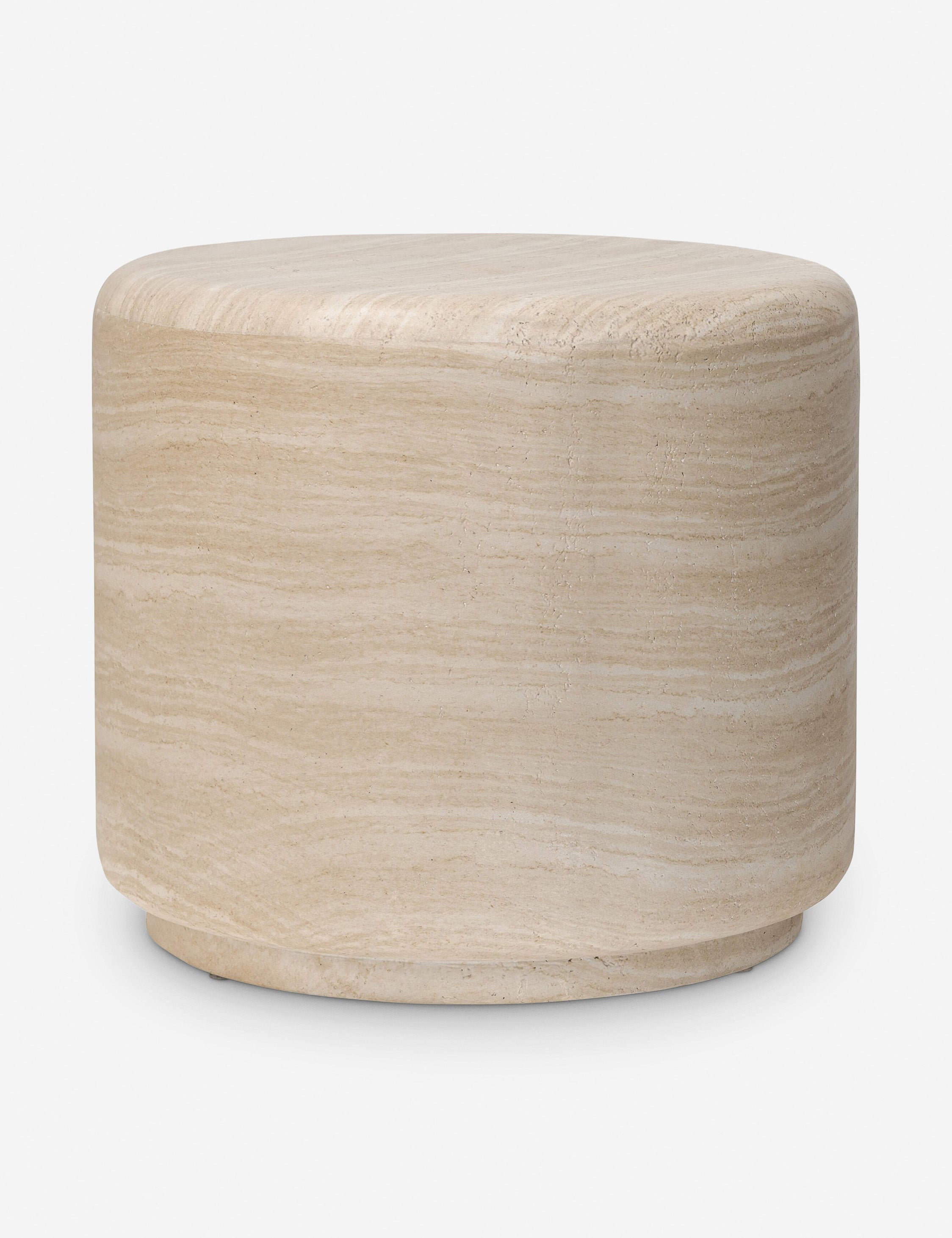 Lulu and Georgia - Venetia Indoor / Outdoor Round Side Table by Amber Lewis x Four Hands