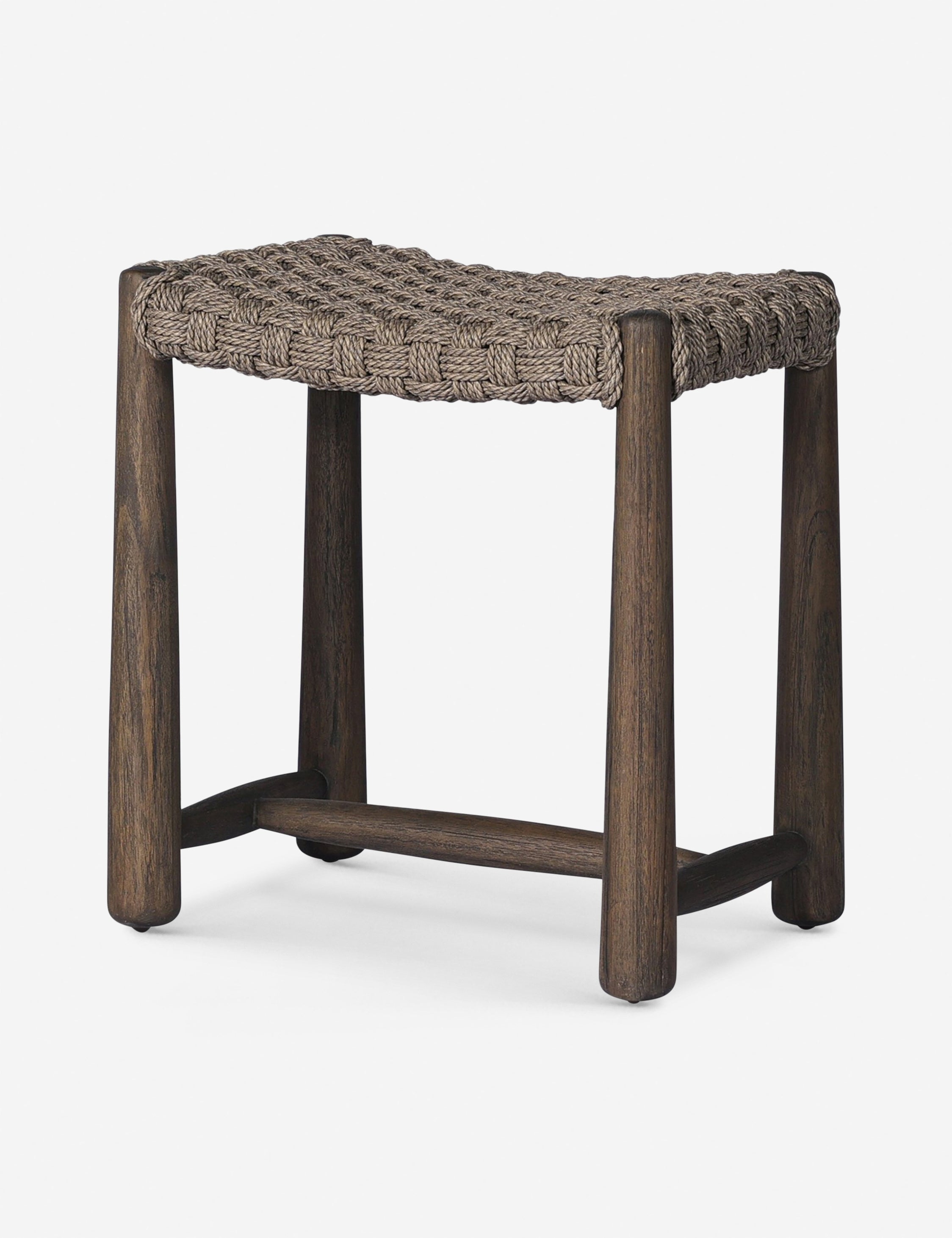 Lulu and Georgia - Savio Indoor / Outdoor Stool by Amber Lewis x Four Hands