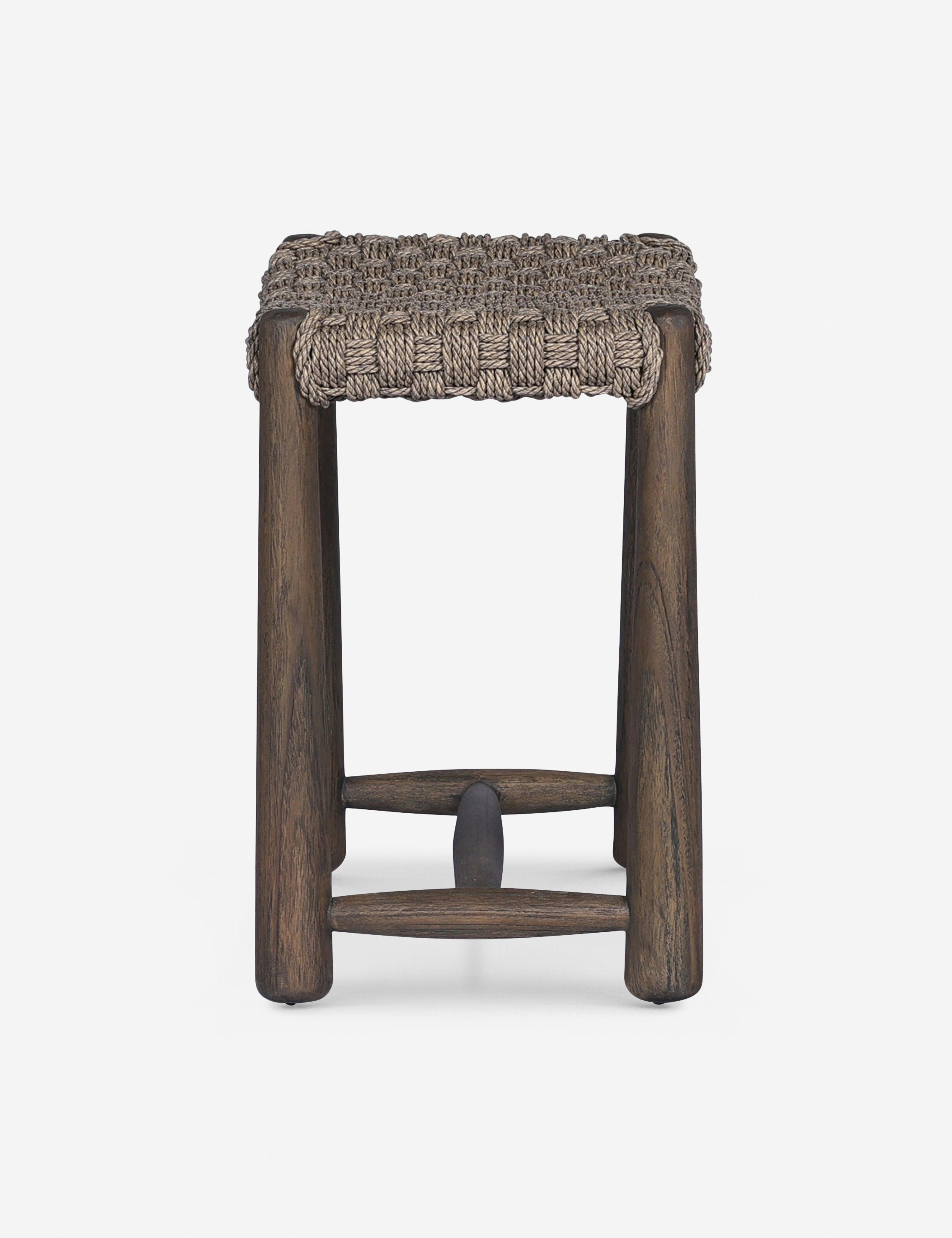 Lulu and Georgia - Savio Indoor / Outdoor Stool by Amber Lewis x Four Hands